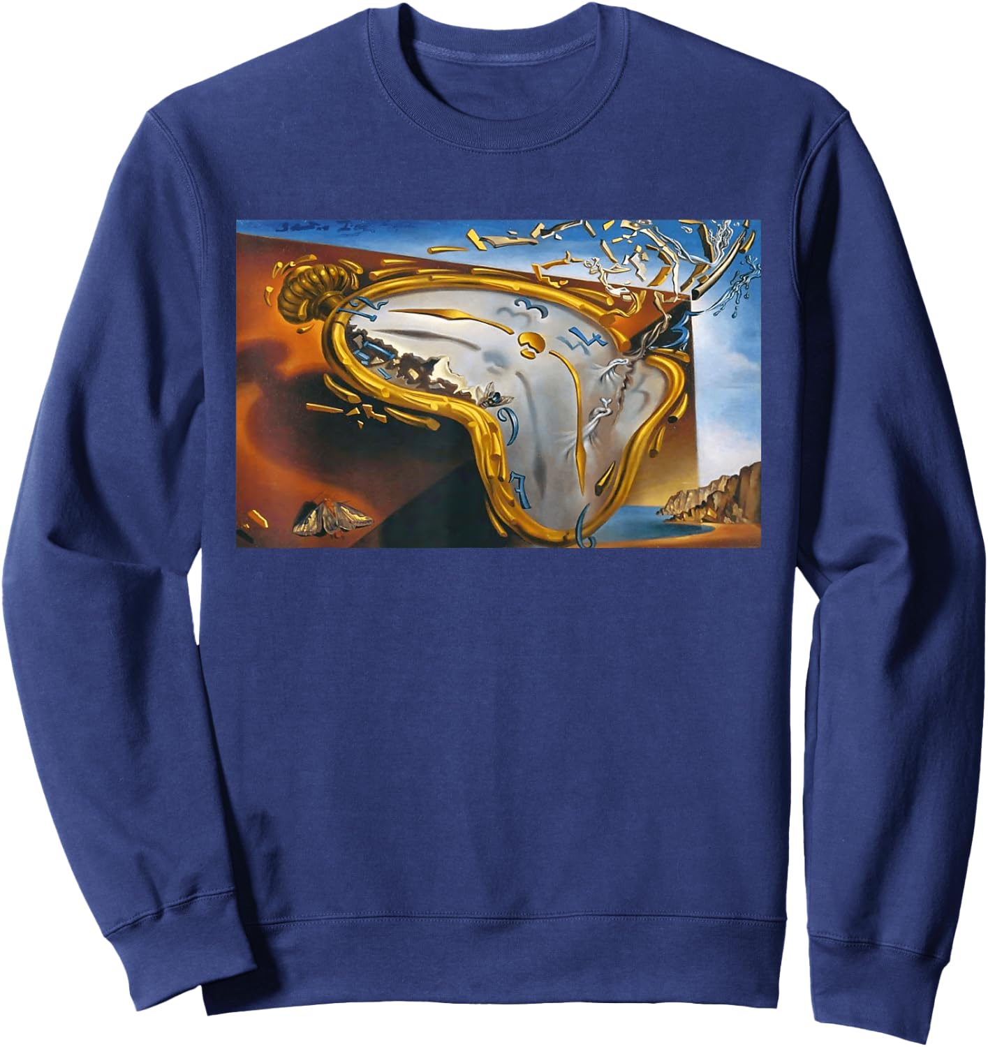 Famous Painting Illustration. Sweatshirt - Sweatshirt | Navy