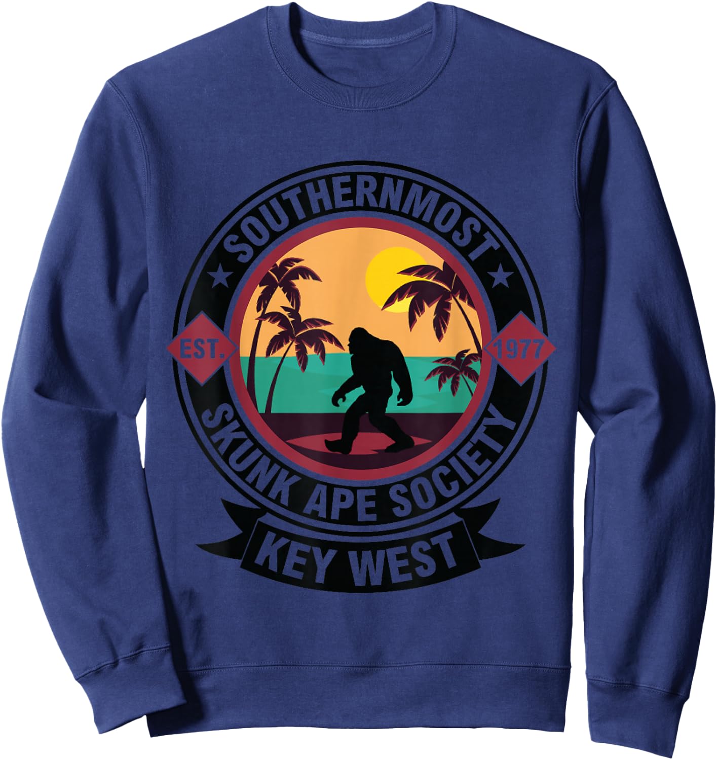 Skunk Monkey Sweatshirt - Sweatshirt | Navy