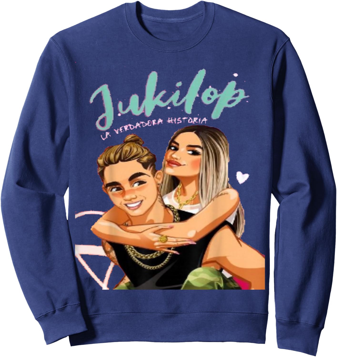 Jukilop (the true story) Sweatshirt - Sweatshirt | Navy
