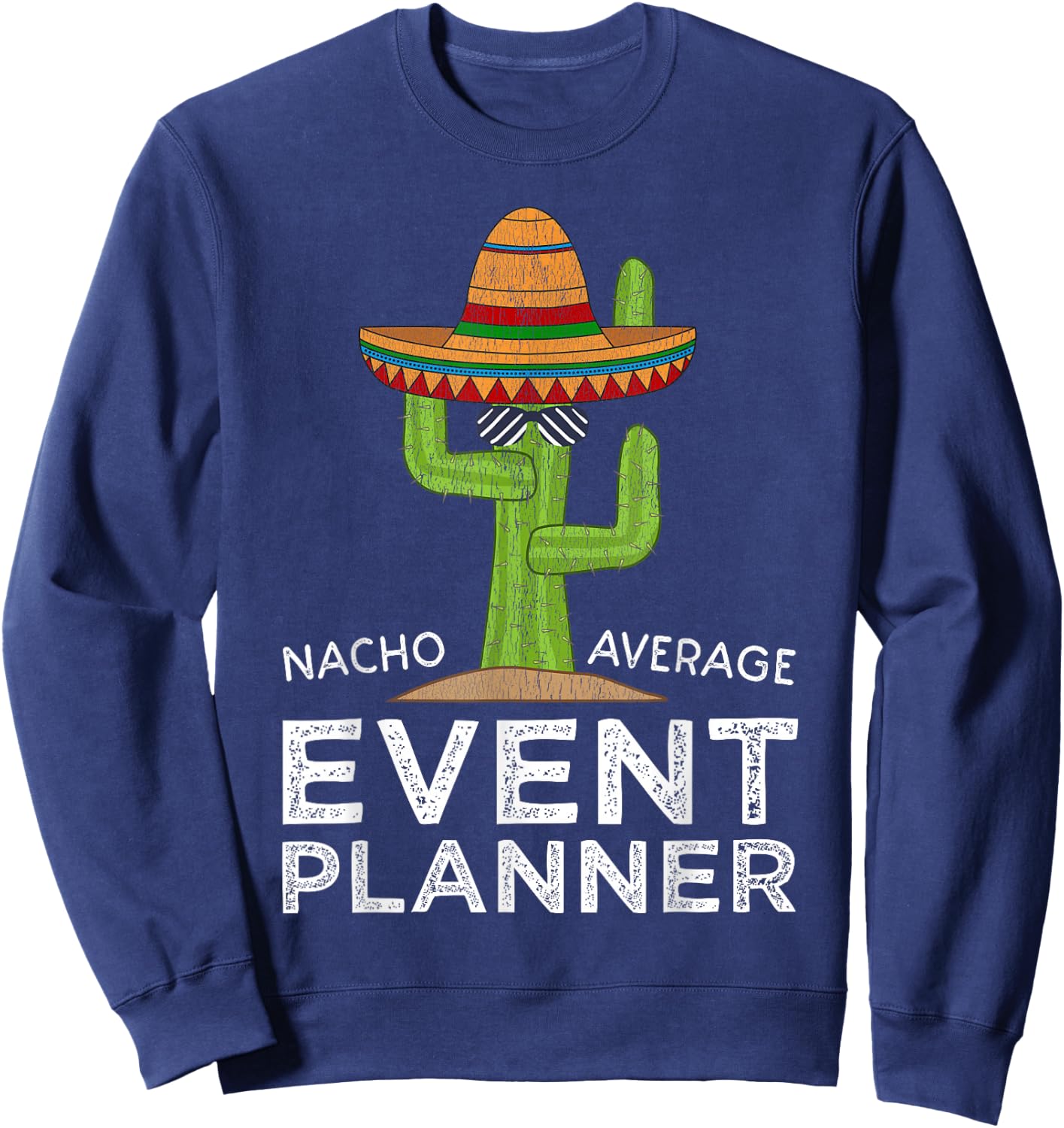Funny Event Planning Planner Sweatshirt - Sweatshirt | Navy
