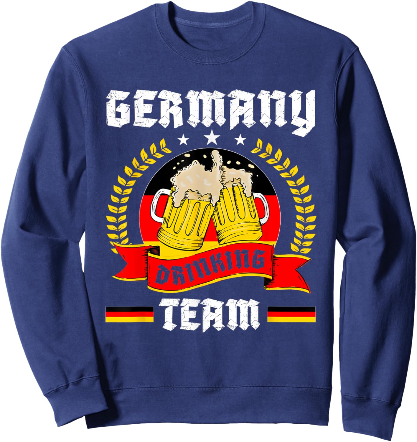 Germany Drinking Team Beer Festivals Oktoberfest Sweatshirt - Sweatshirt | Navy