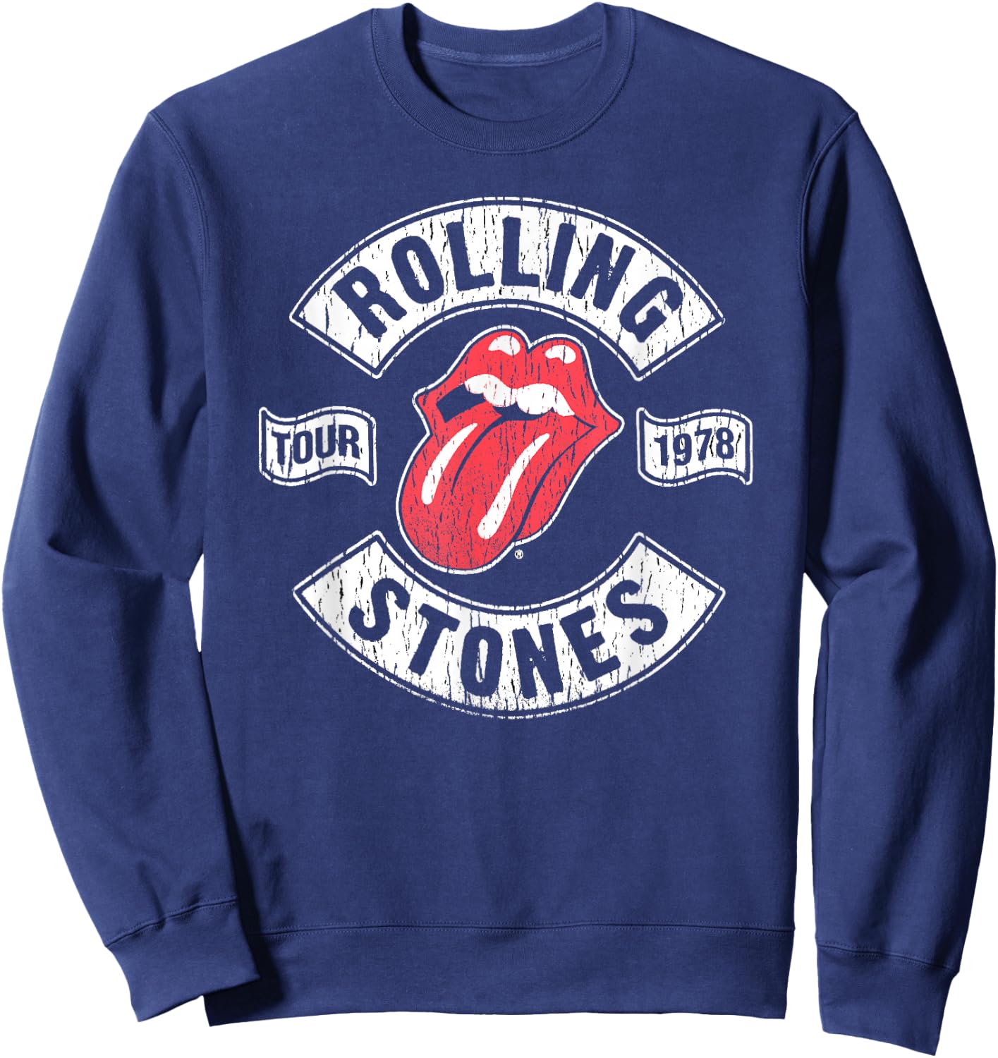 The Rolling Stones Tour 1978 Sweatshirt - Sweatshirt | Navy