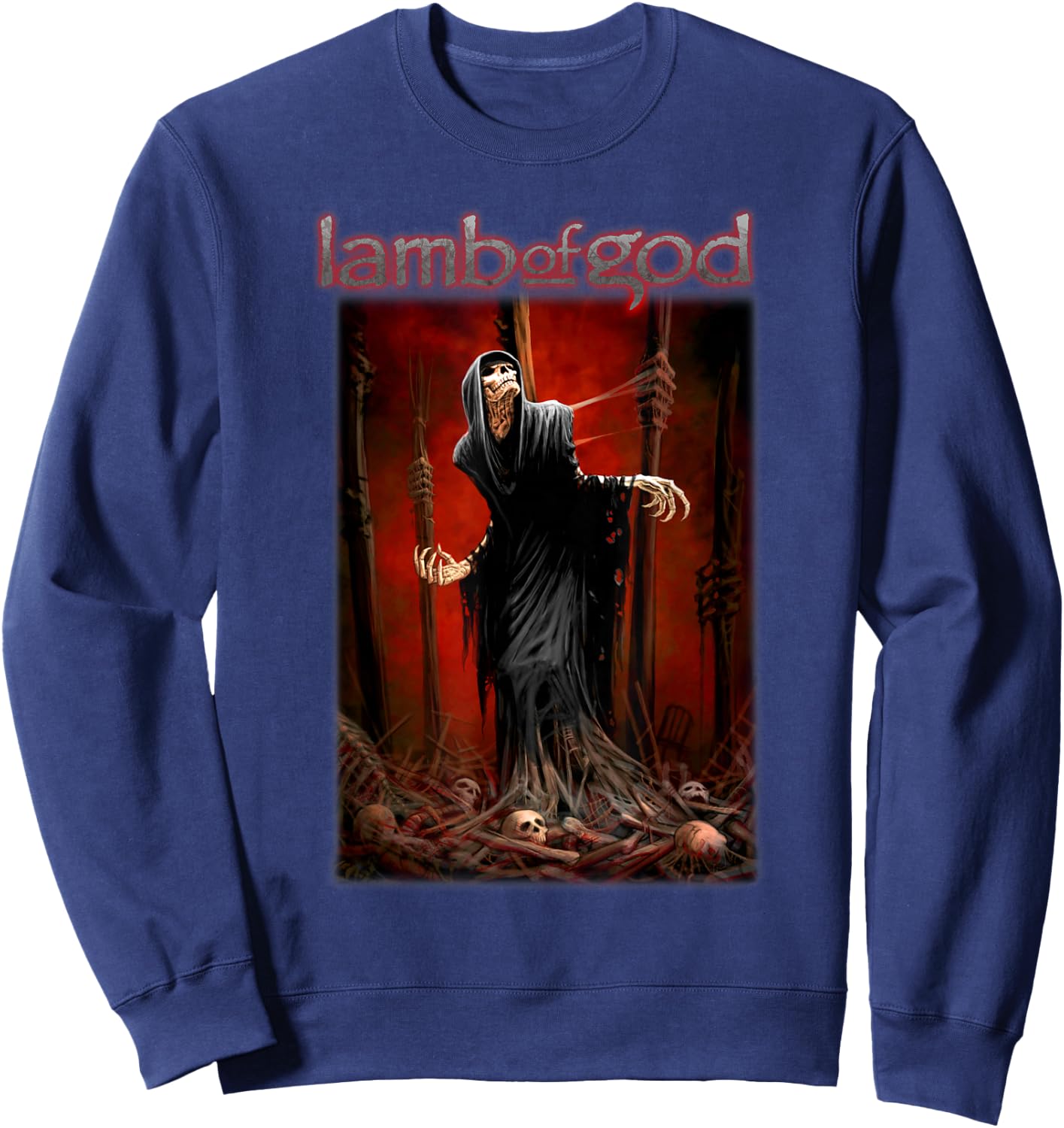 Lamb of God - Wrath Sweatshirt - Sweatshirt | Navy