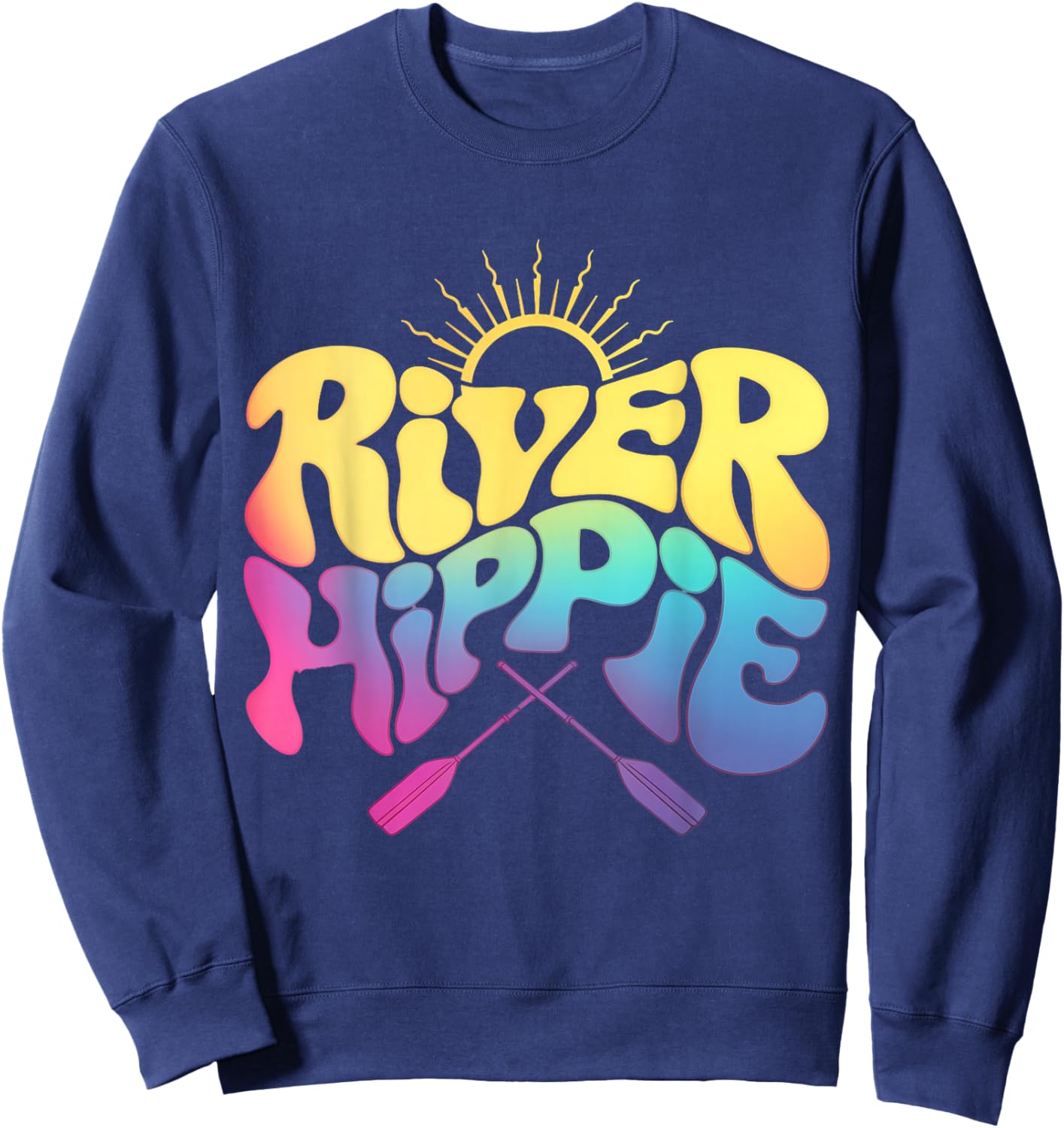 River Hippie Sweatshirt - Sweatshirt | Navy
