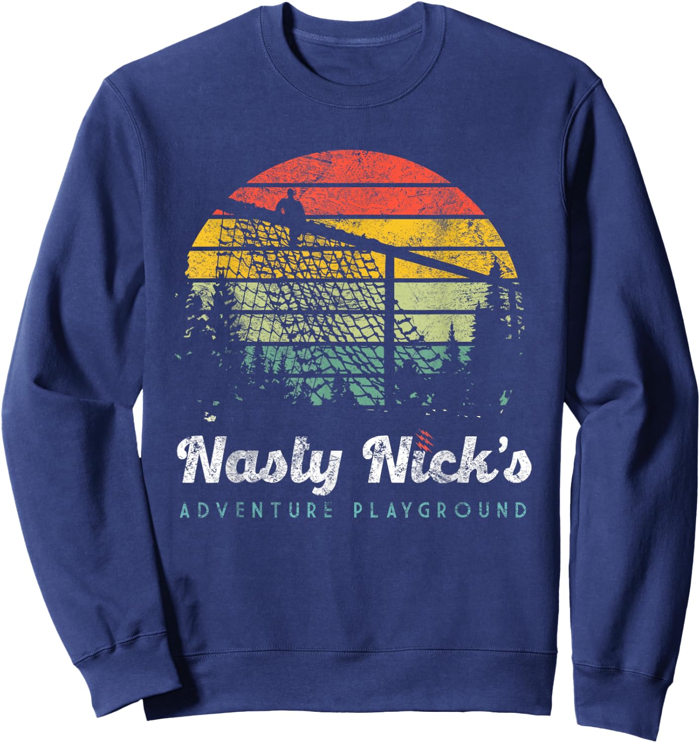 American Marauder: Nasty Nick's Adventure Playground Sweatshirt - Sweatshirt | Navy