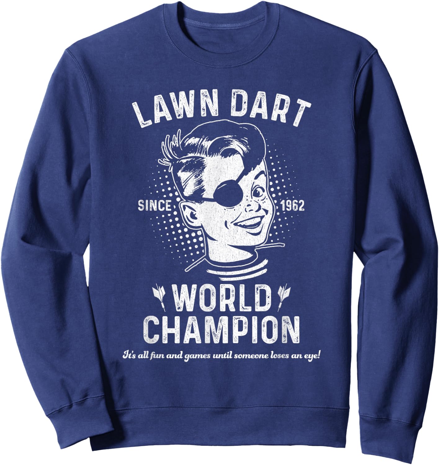 Lawn Dart World Champion Sweatshirt - Sweatshirt | Navy