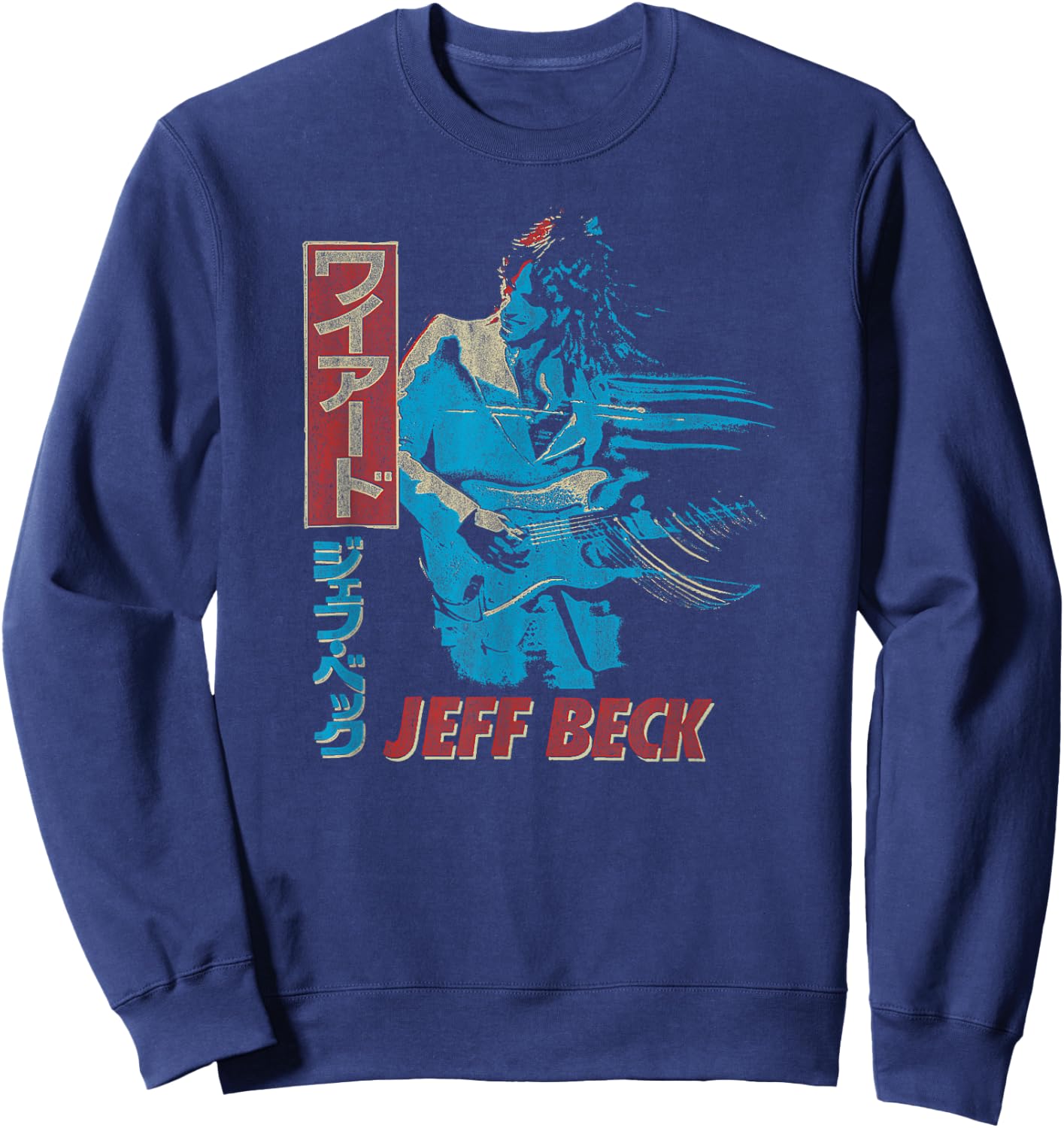 Jeff Beck - Blue Wind Japan Sweatshirt - Sweatshirt | Navy