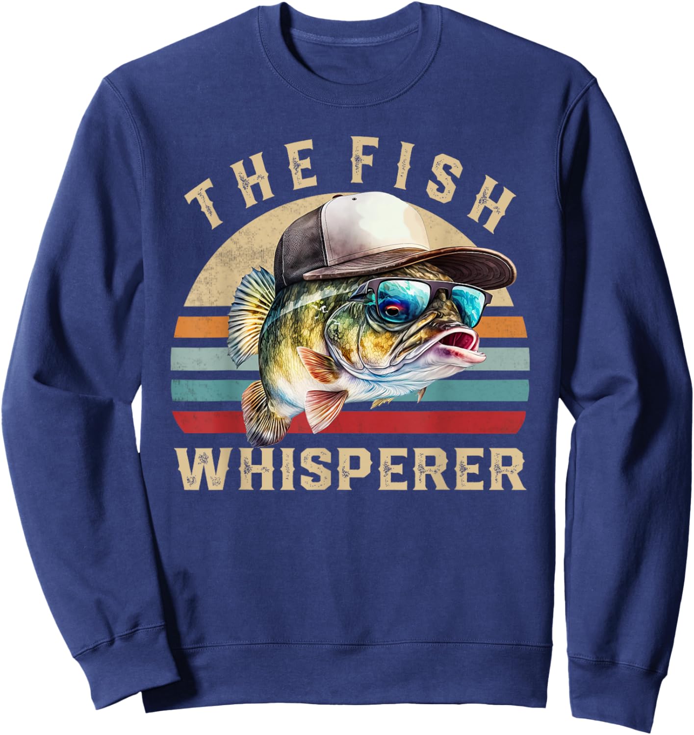 The Fish Whisperer Sweatshirt - Sweatshirt | Navy