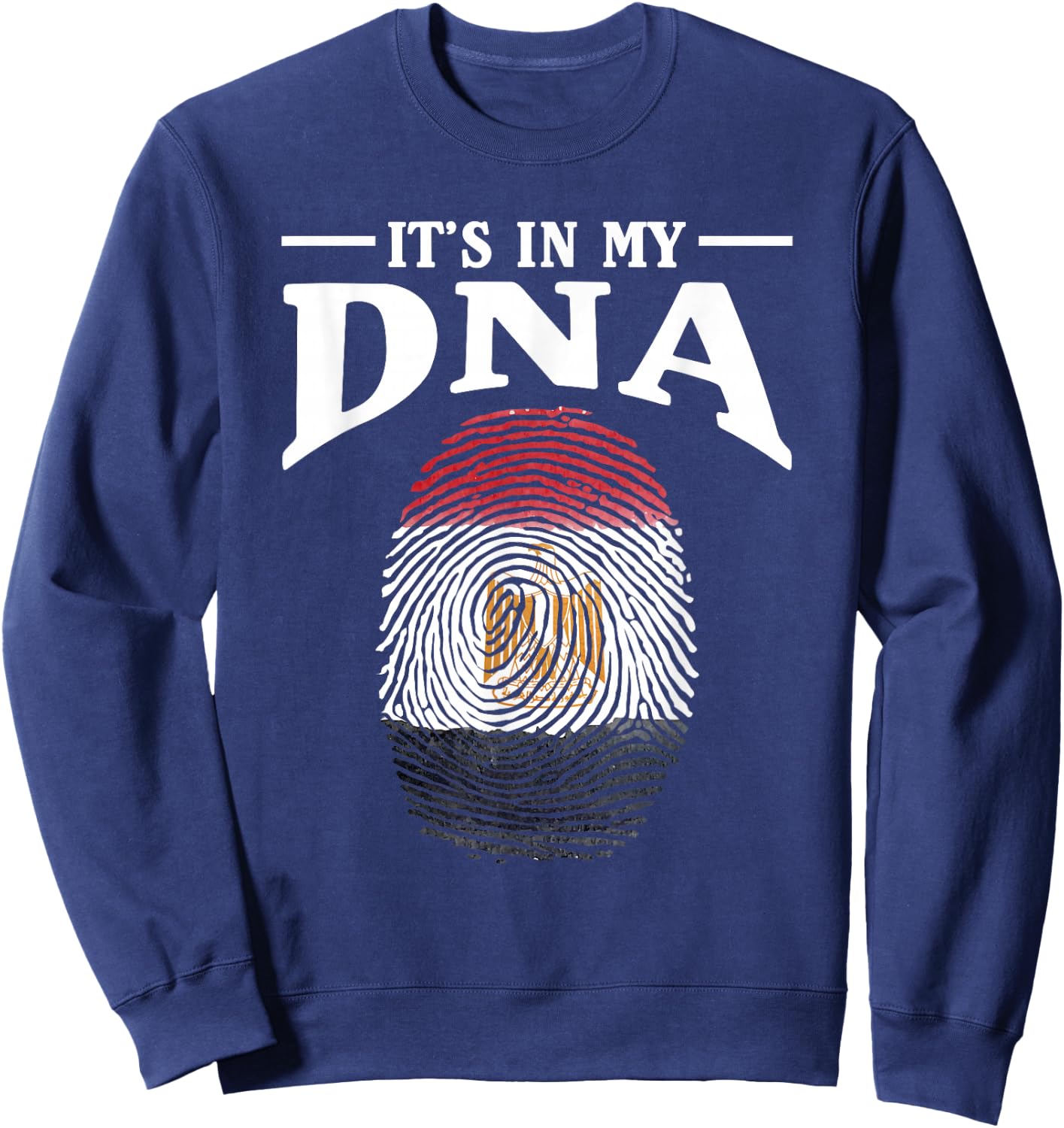 Its in my DNA Egypt Sweatshirt - Sweatshirt | Navy