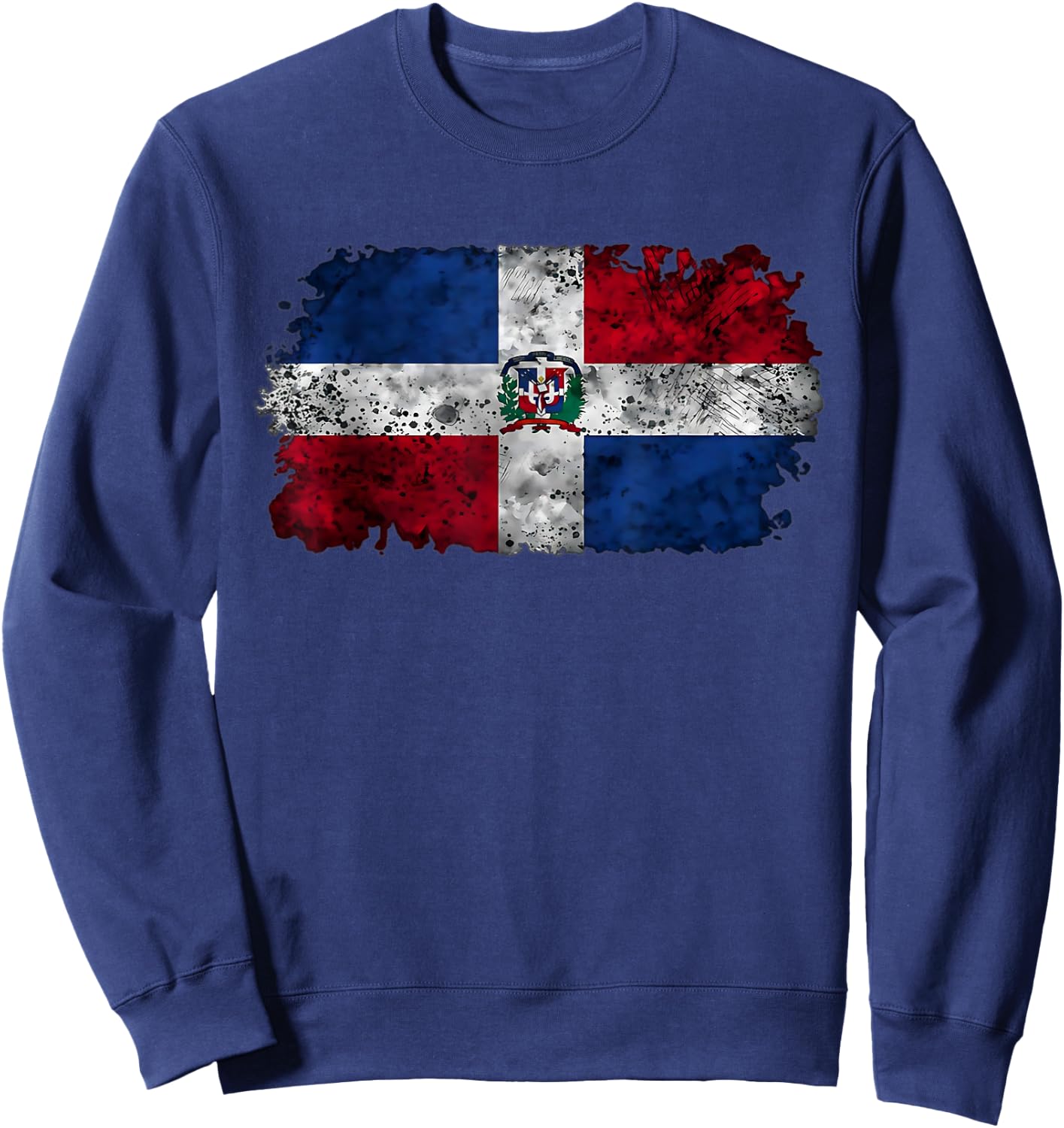 Dominican republic flag , dominican republic Sweatshirt - Sweatshirt | Navy