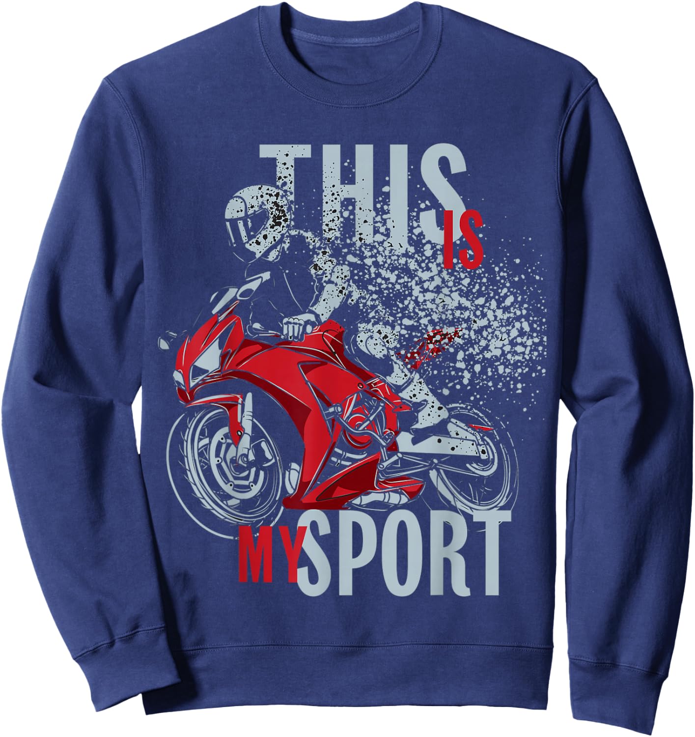 CBR This Is My Sport Sweatshirt - Sweatshirt | Navy