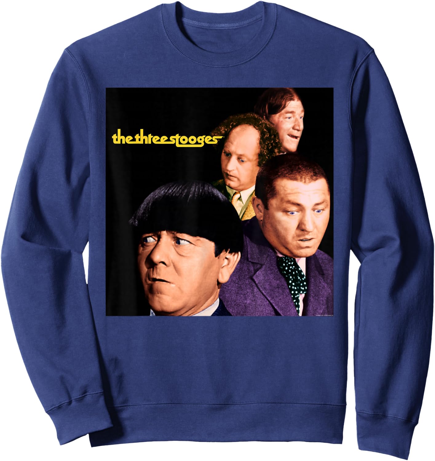 The Three Stooges First Album Sweatshirt - Sweatshirt | Navy