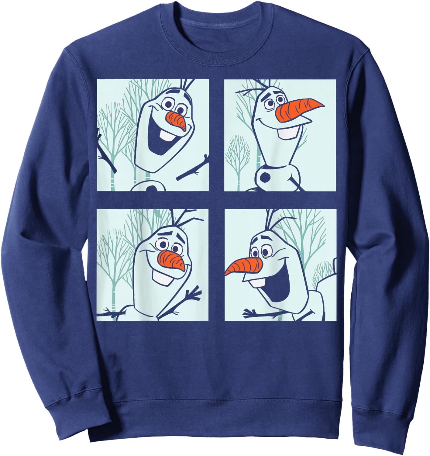 Disney Frozen 2 Olaf Panels Sweatshirt - Sweatshirt | Navy