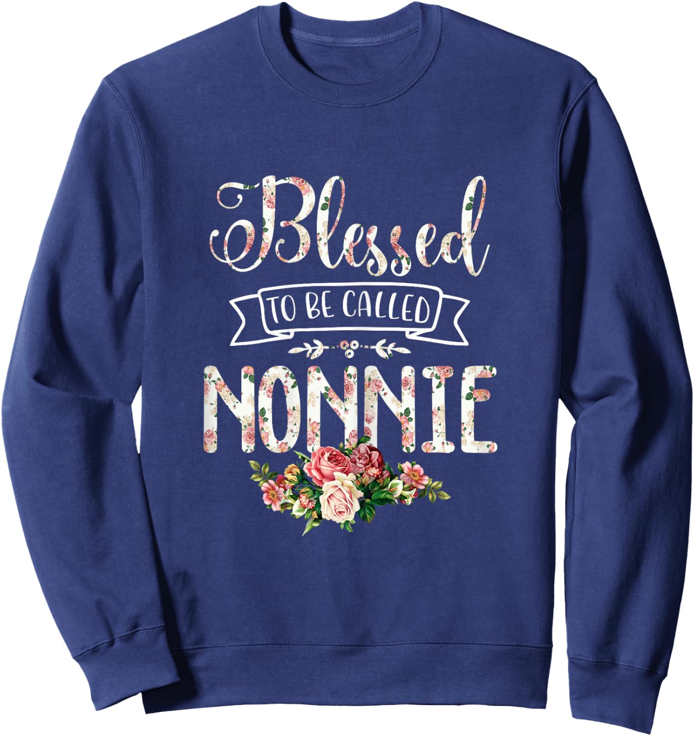 Blessed To Be Called NONNIE Proud Sweatshirt - Sweatshirt | Navy
