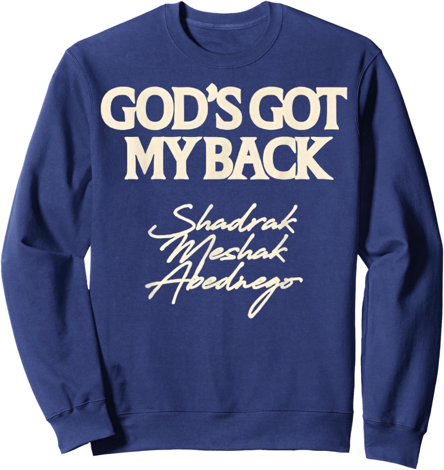 On Lake God's Got My Back 2024 Sweatshirt - Sweatshirt | Navy