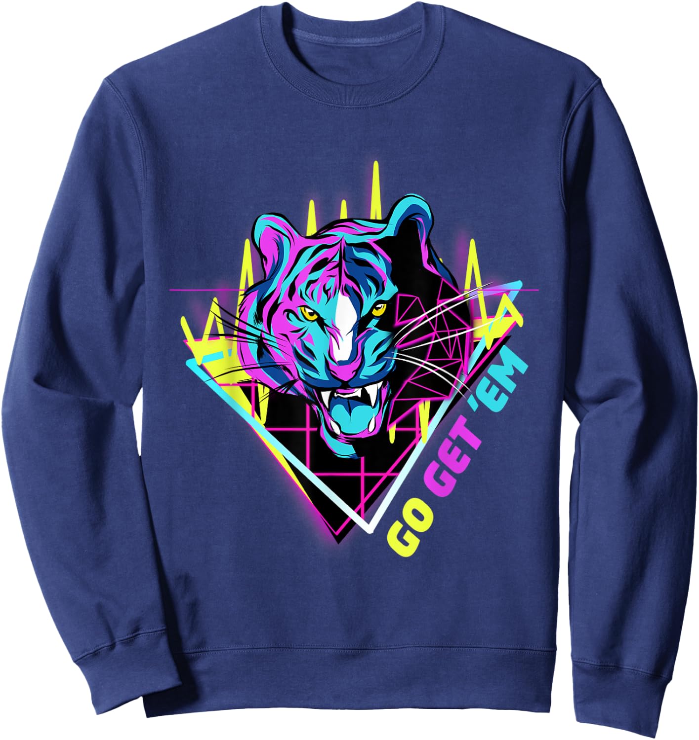 Go Get Em Tiger Sweatshirt - Sweatshirt | Navy