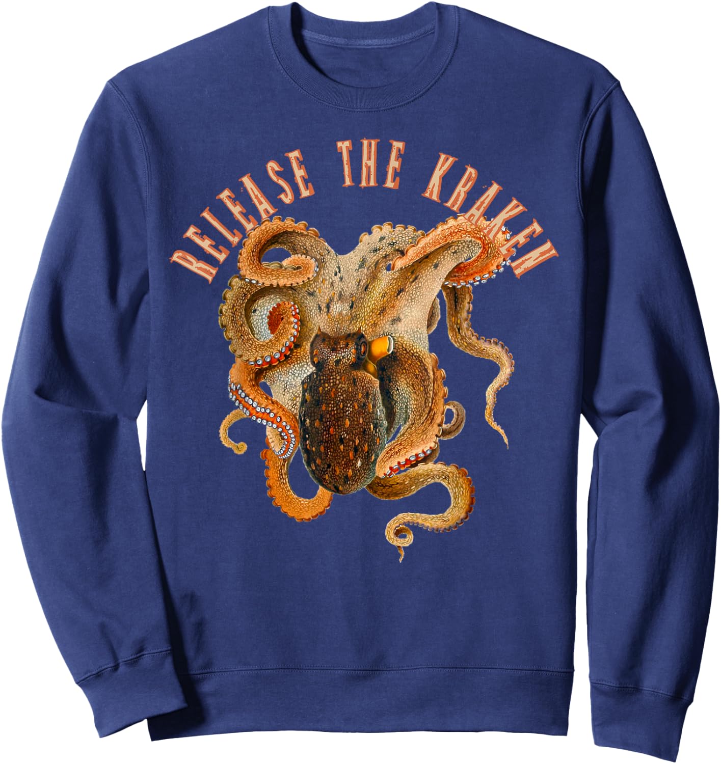 Release The Kraken Sweatshirt - Sweatshirt | Navy