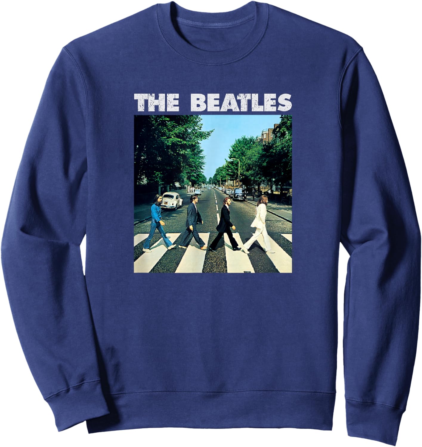 The Beatles - Crossing Abbey Road Sweatshirt - Sweatshirt | Navy
