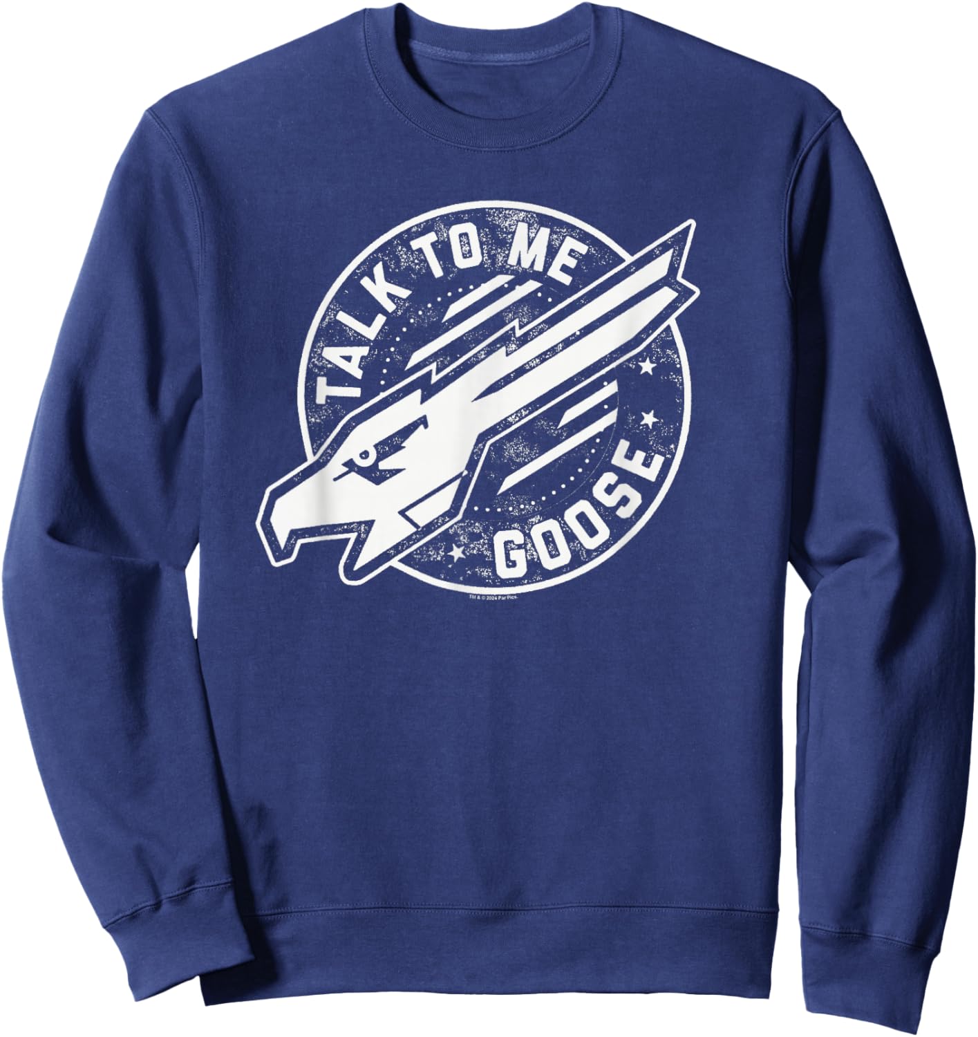 Top Gun Talk to me Goose Sweatshirt - Sweatshirt | Navy