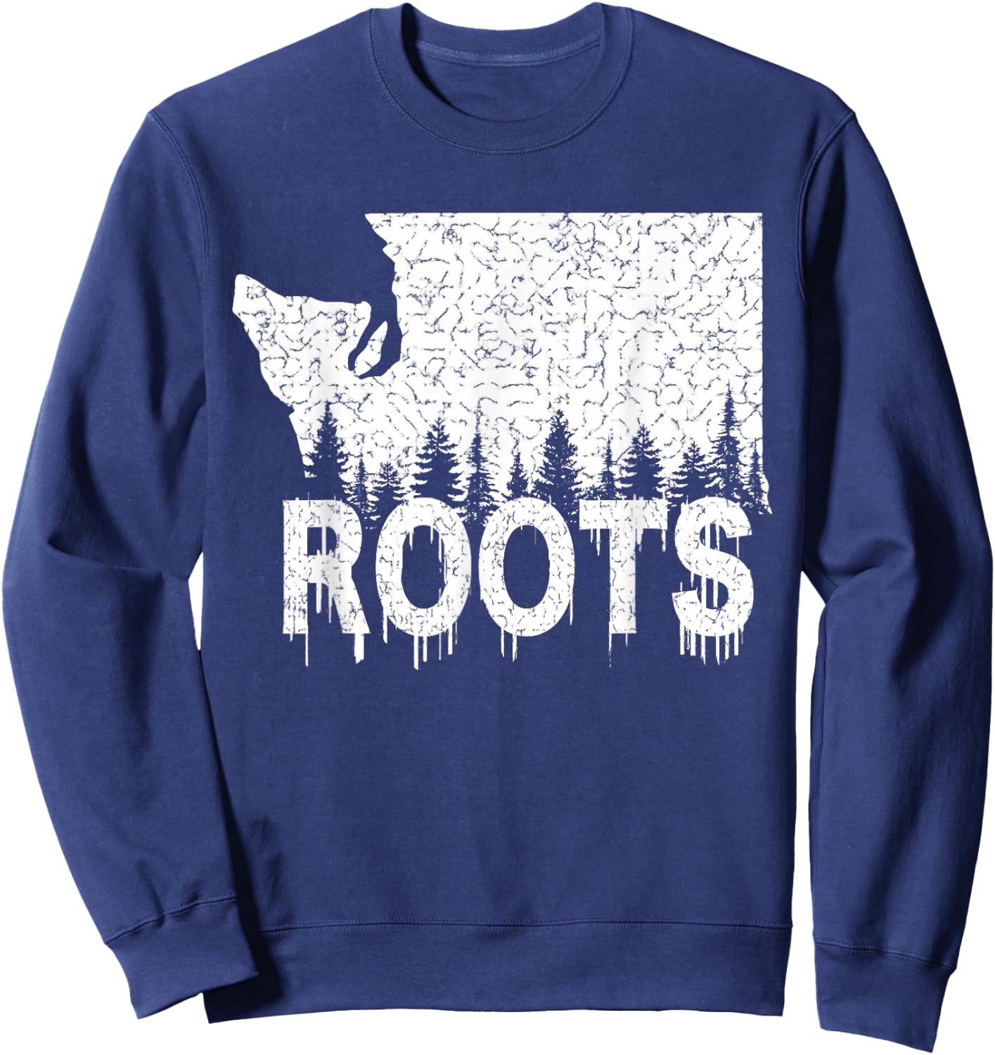 Washington Roots Sweatshirt - Sweatshirt | Navy