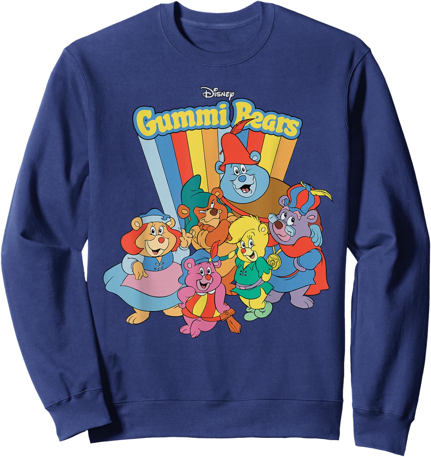 Disney Rubber Bear Band Retro Sweatshirt - Sweatshirt | Navy