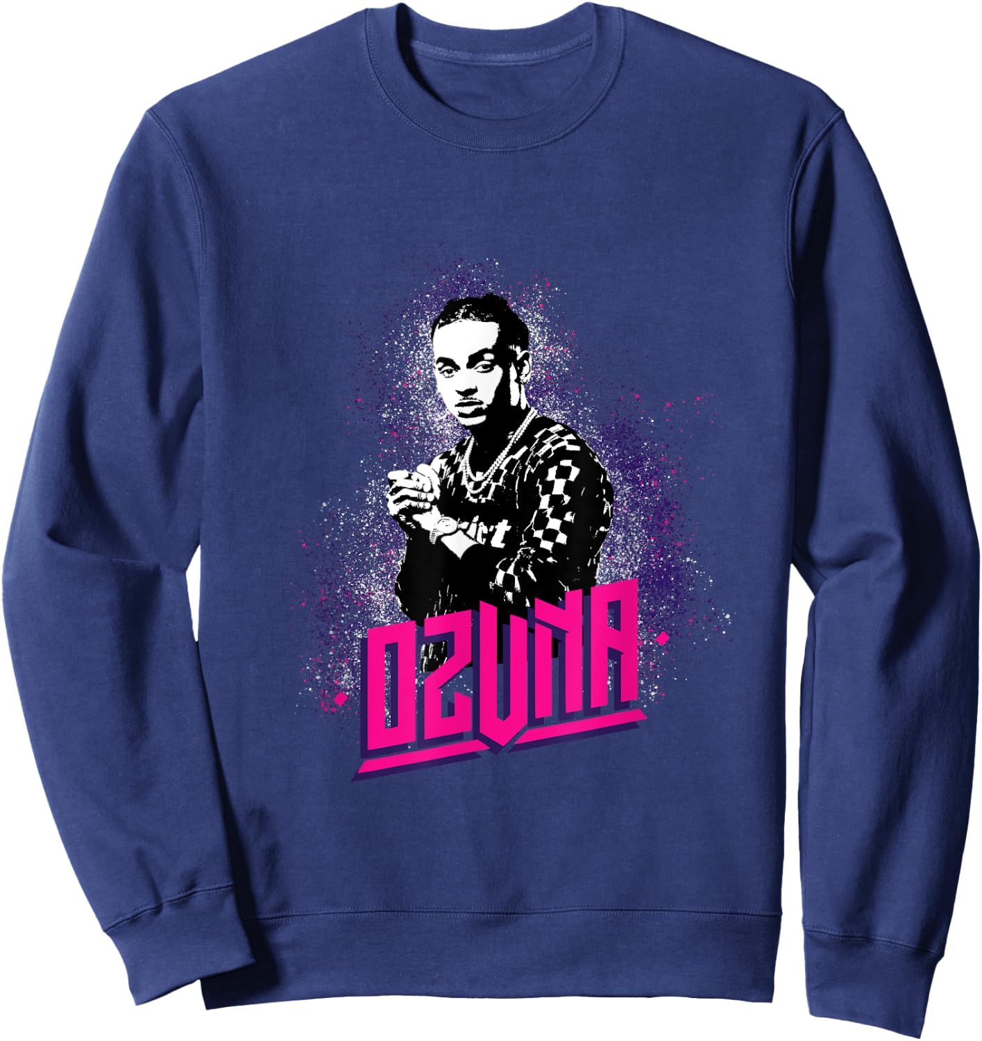 Ozuna Official Tour Photo Sweatshirt - Sweatshirt | Navy
