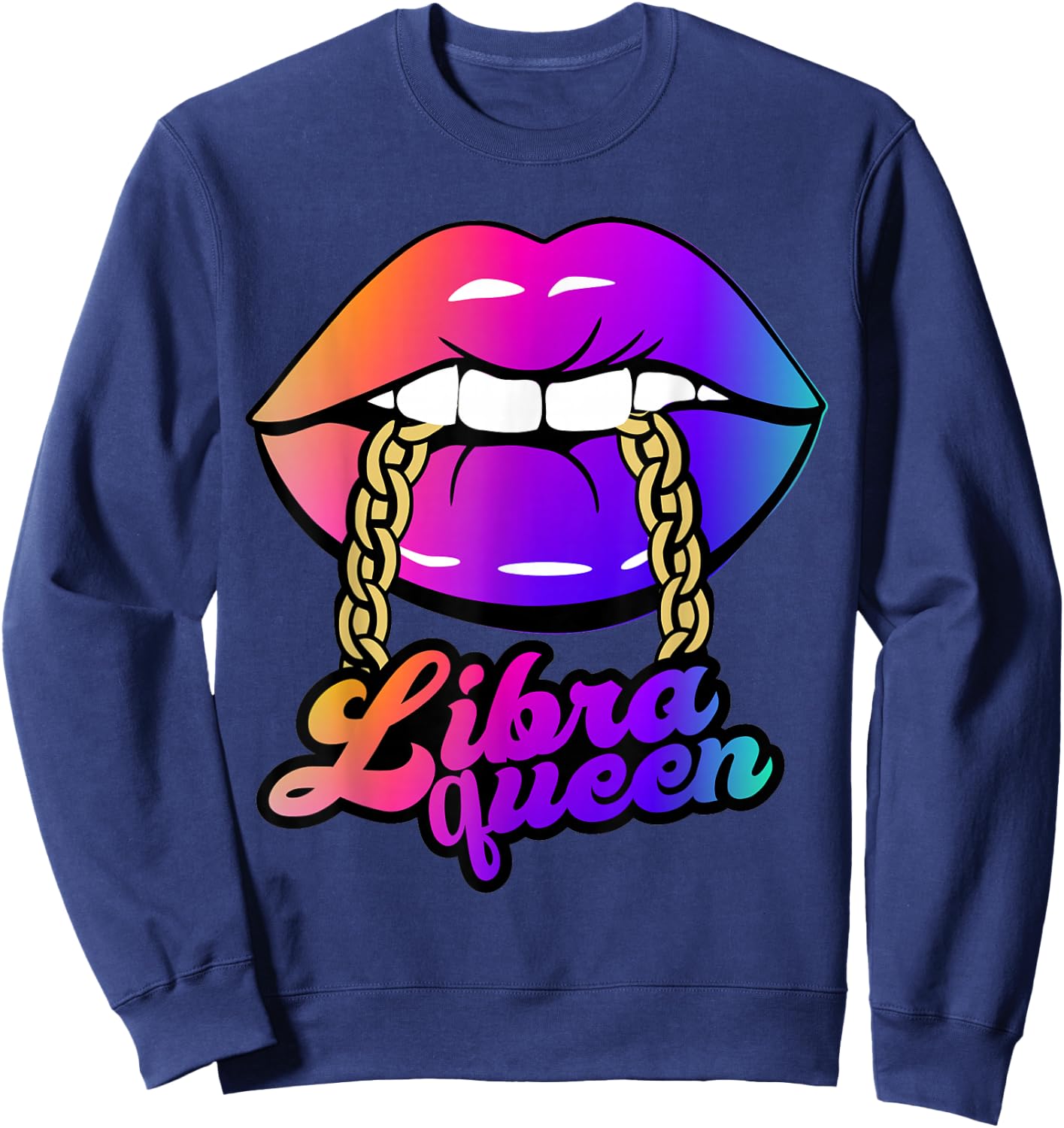 Libra Queen Sweatshirt - Sweatshirt | Navy