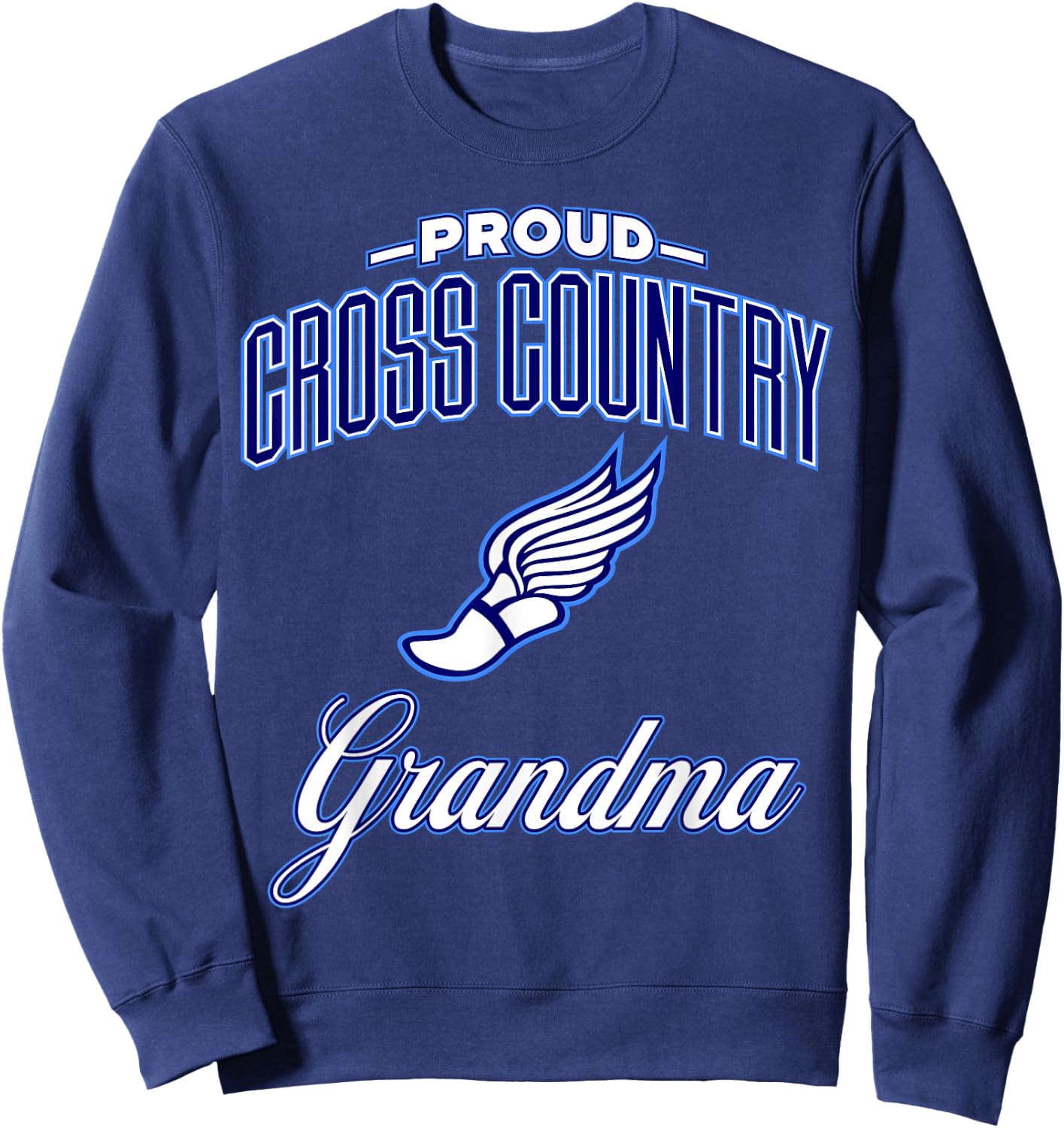 Cross Country Grandma Sweatshirt - Sweatshirt | Navy