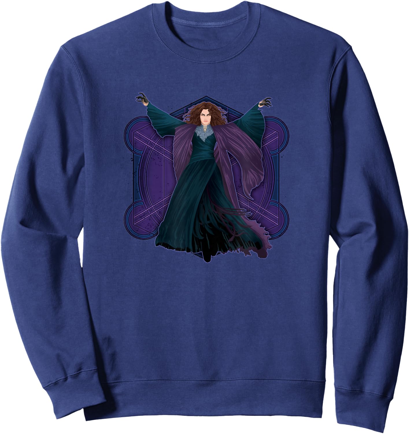 Marvel WandaVision Agatha Harkness The Witch Sweatshirt - Sweatshirt | Navy
