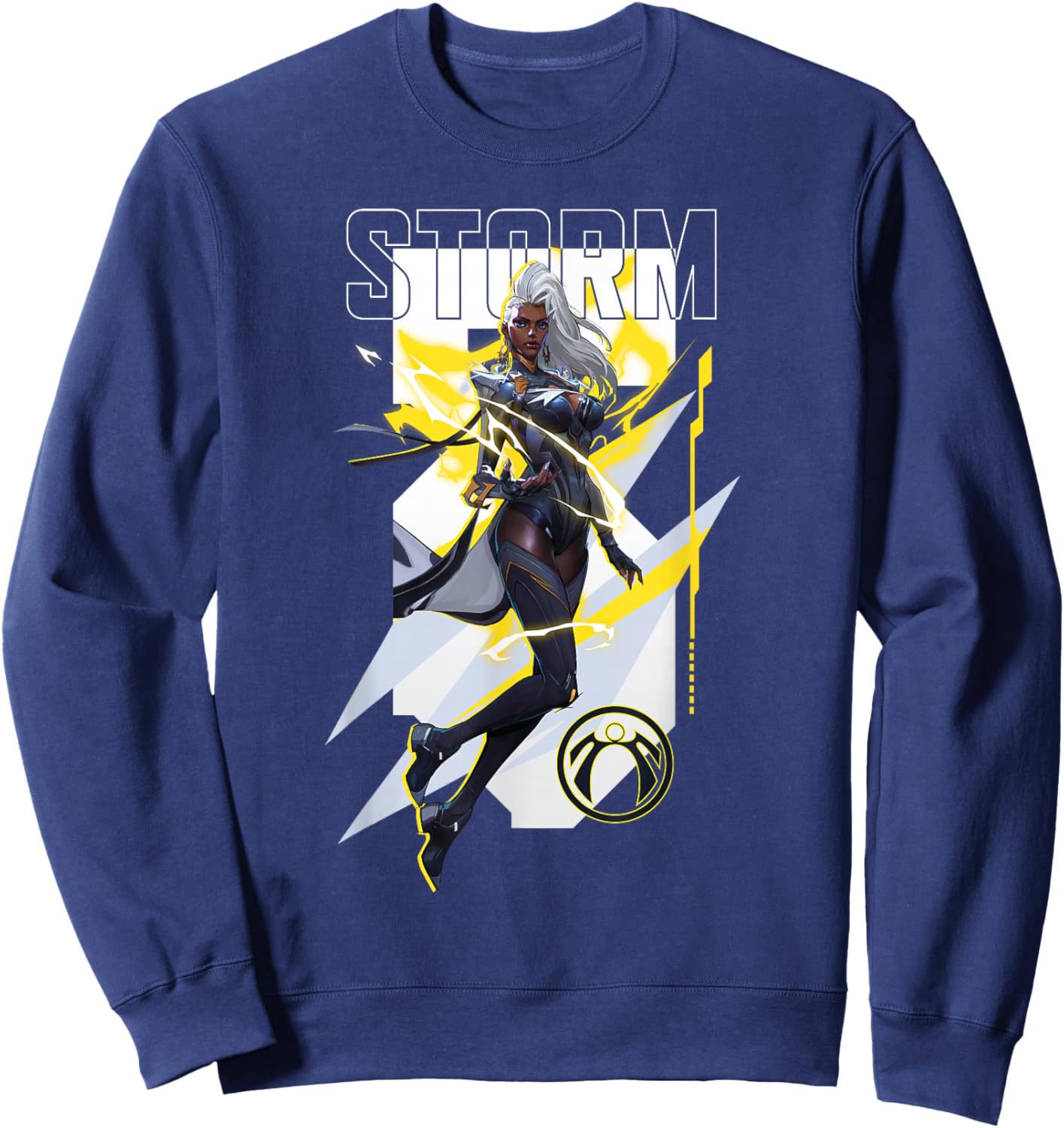 Marvel Rivals Gamerverse Super Hero PVP X-Men Storm Sweatshirt - Sweatshirt | Navy