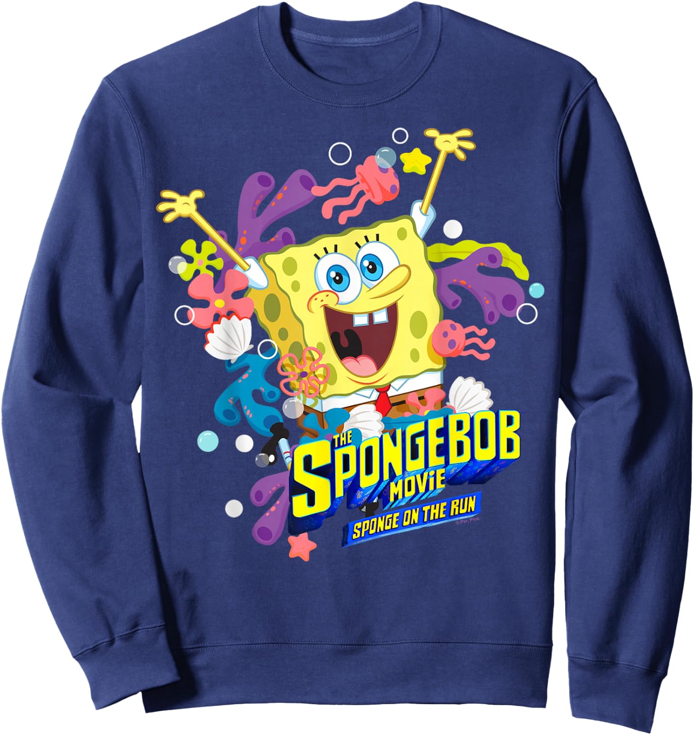 SpongeBob SquarePants: Sponge On The Run Portrait Sweatshirt - Sweatshirt | Navy