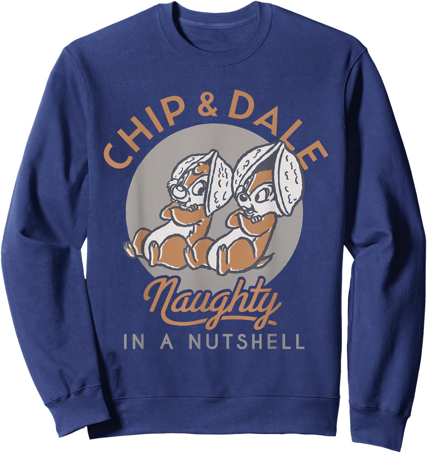 Disney Chip n Dale Naughty in a Nutshell Sweatshirt - Sweatshirt | Navy