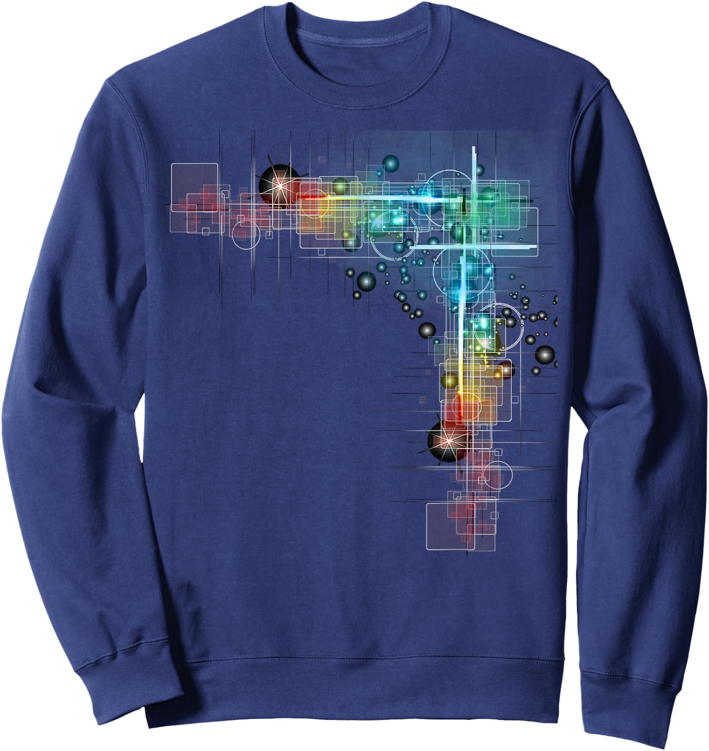 Computer Circuit Engineer Gifts - Computer Nerd Sweatshirt - Sweatshirt | Navy