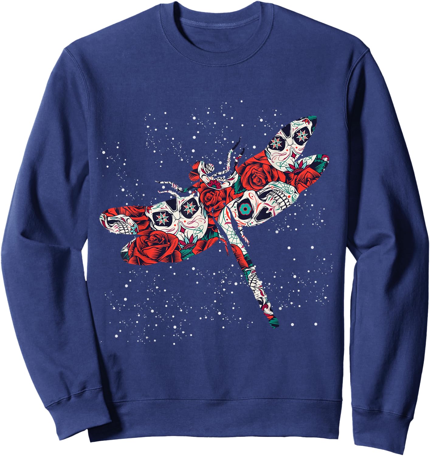 Vintage Dragonfly Sweatshirt - Sweatshirt | Navy
