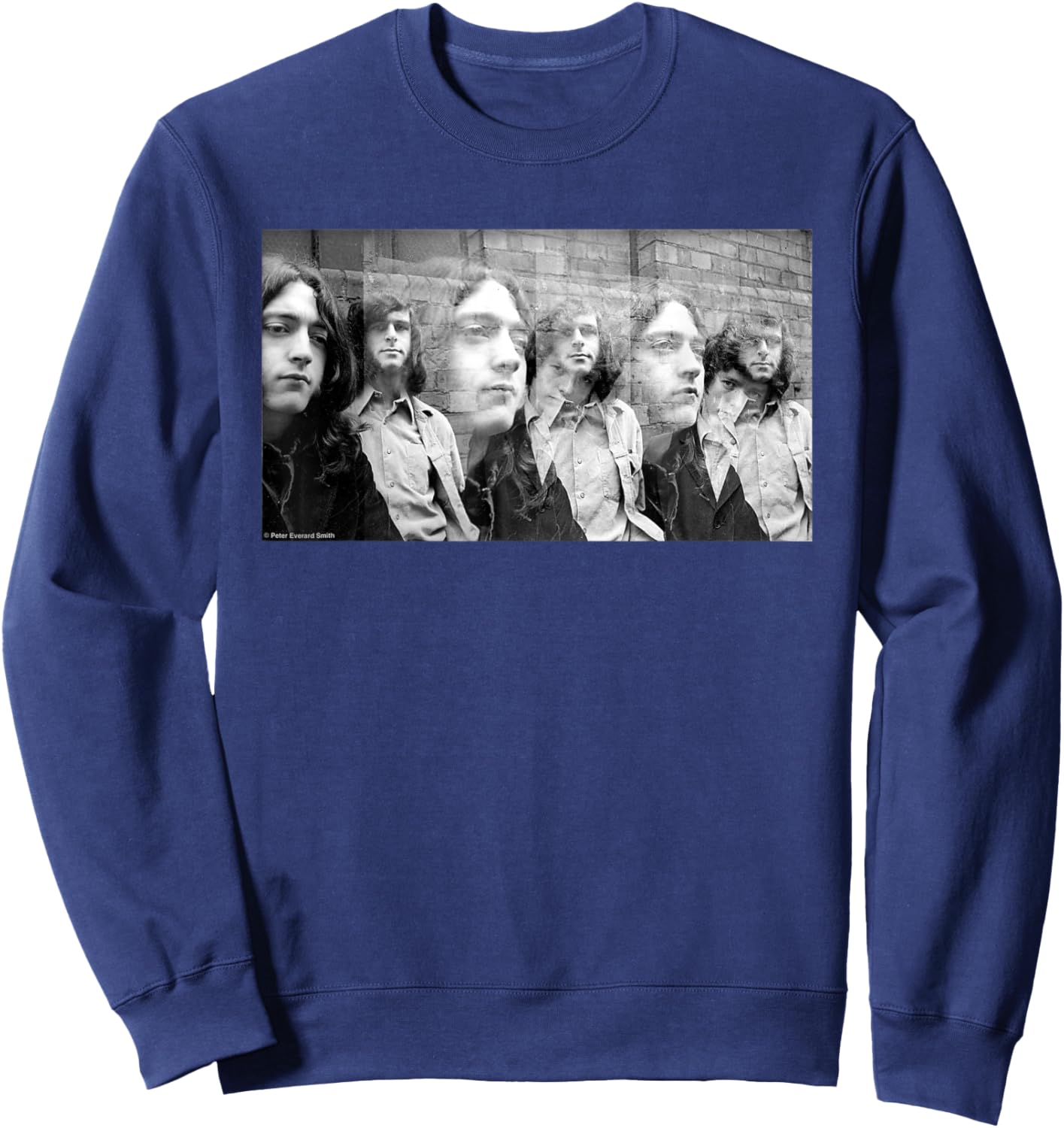 Rory Gallagher With Band Taste By Everard Smith Sweatshirt - Sweatshirt | Navy