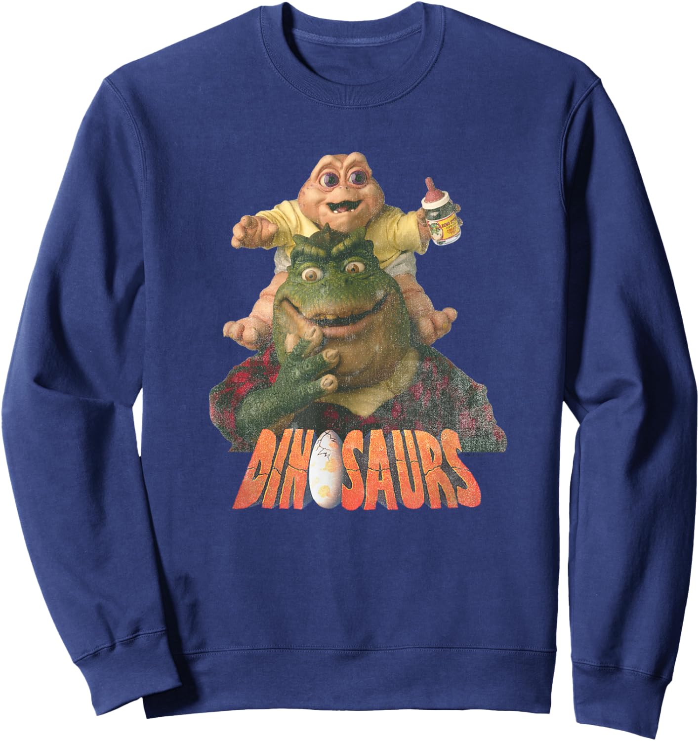 Dinosaurs Earl and Baby Sweatshirt - Sweatshirt | Navy
