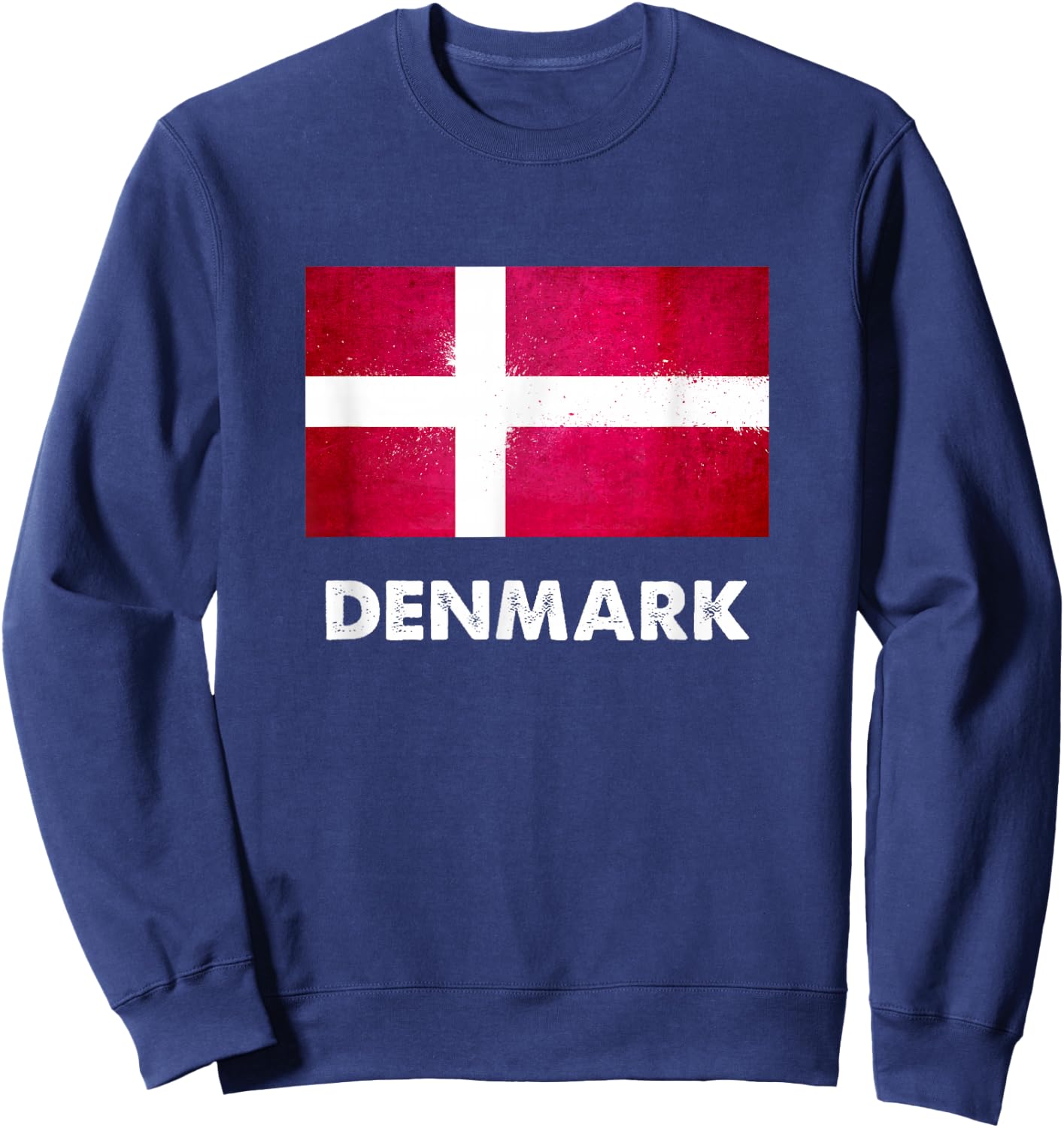 Denmark flag jersey, Danish Sweatshirt - Sweatshirt | Navy