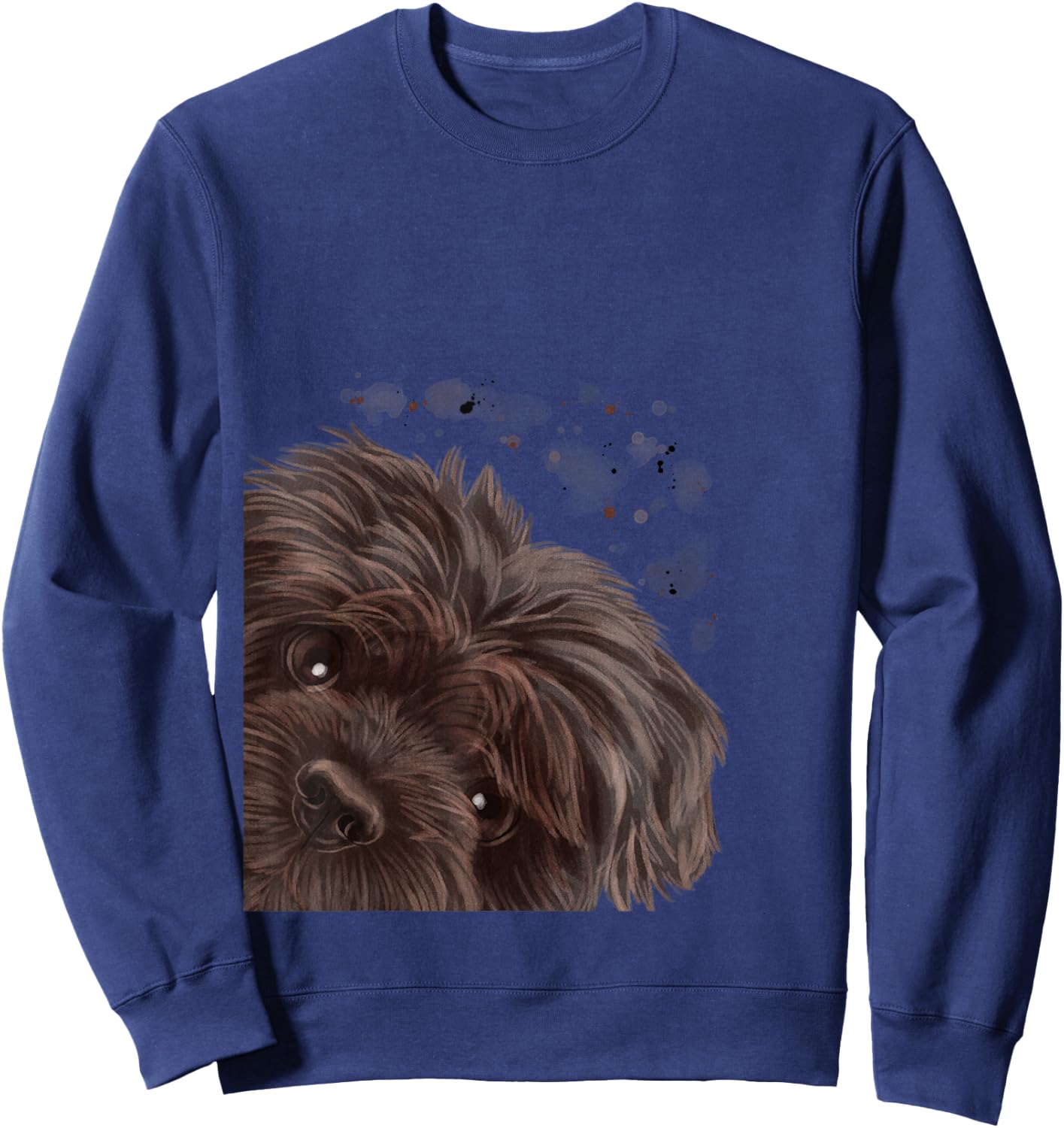 Funny Dog Affenpinscher Men Women Kids Sweatshirt - Sweatshirt | Navy