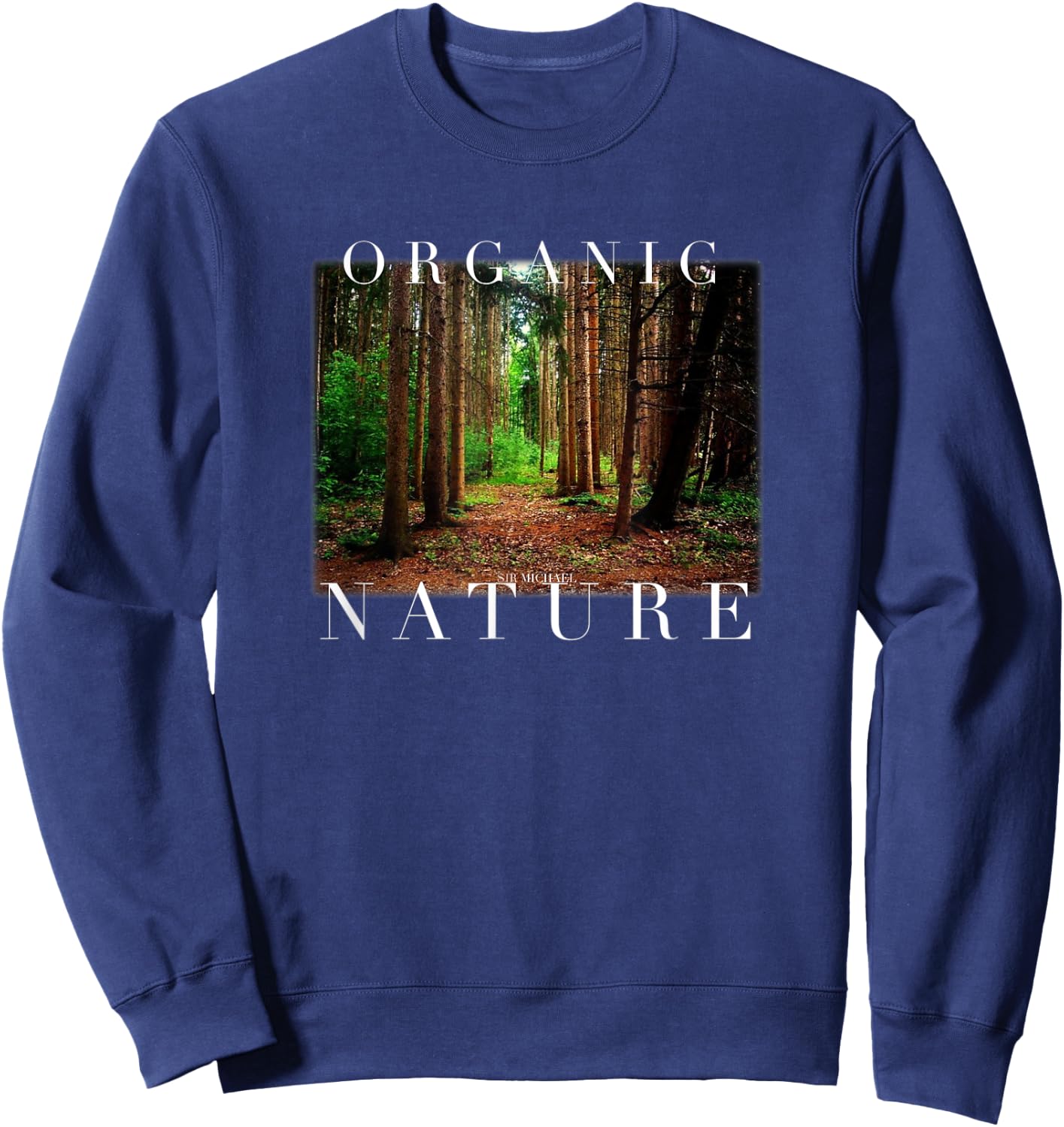 Organic Nature Sweatshirt - Sweatshirt | Navy