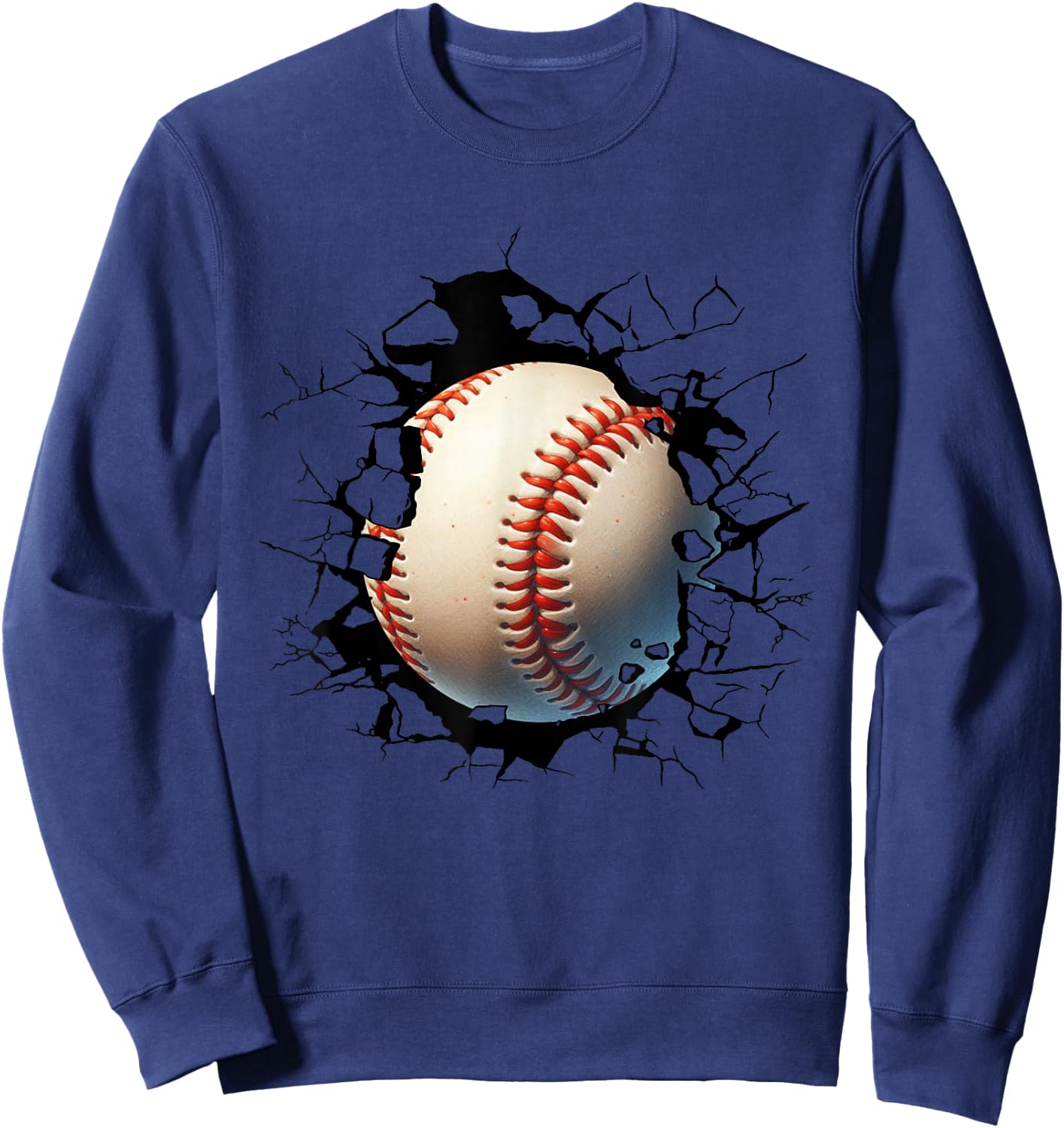 Baseball Sweatshirt - Sweatshirt | Navy