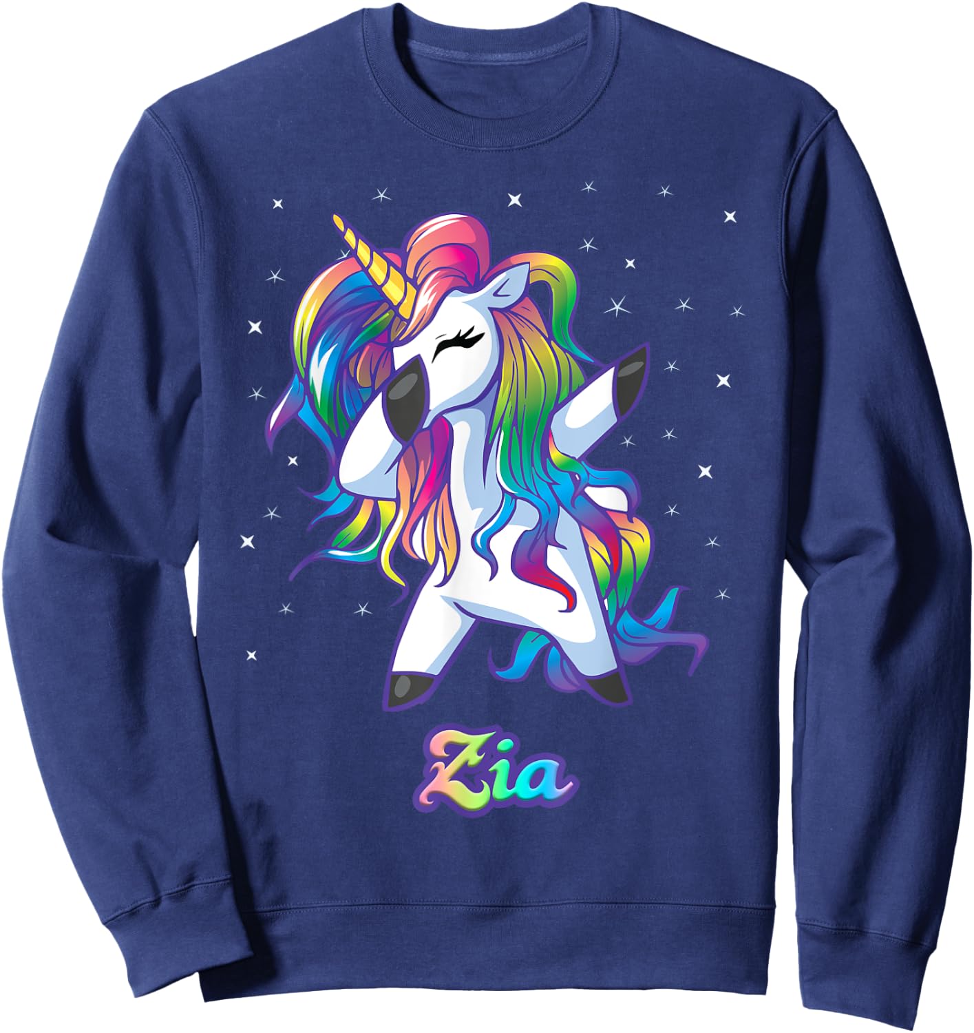 ZIA Unicorn Gifts For Girls Birthday Gifts Sweatshirt - Sweatshirt | Navy