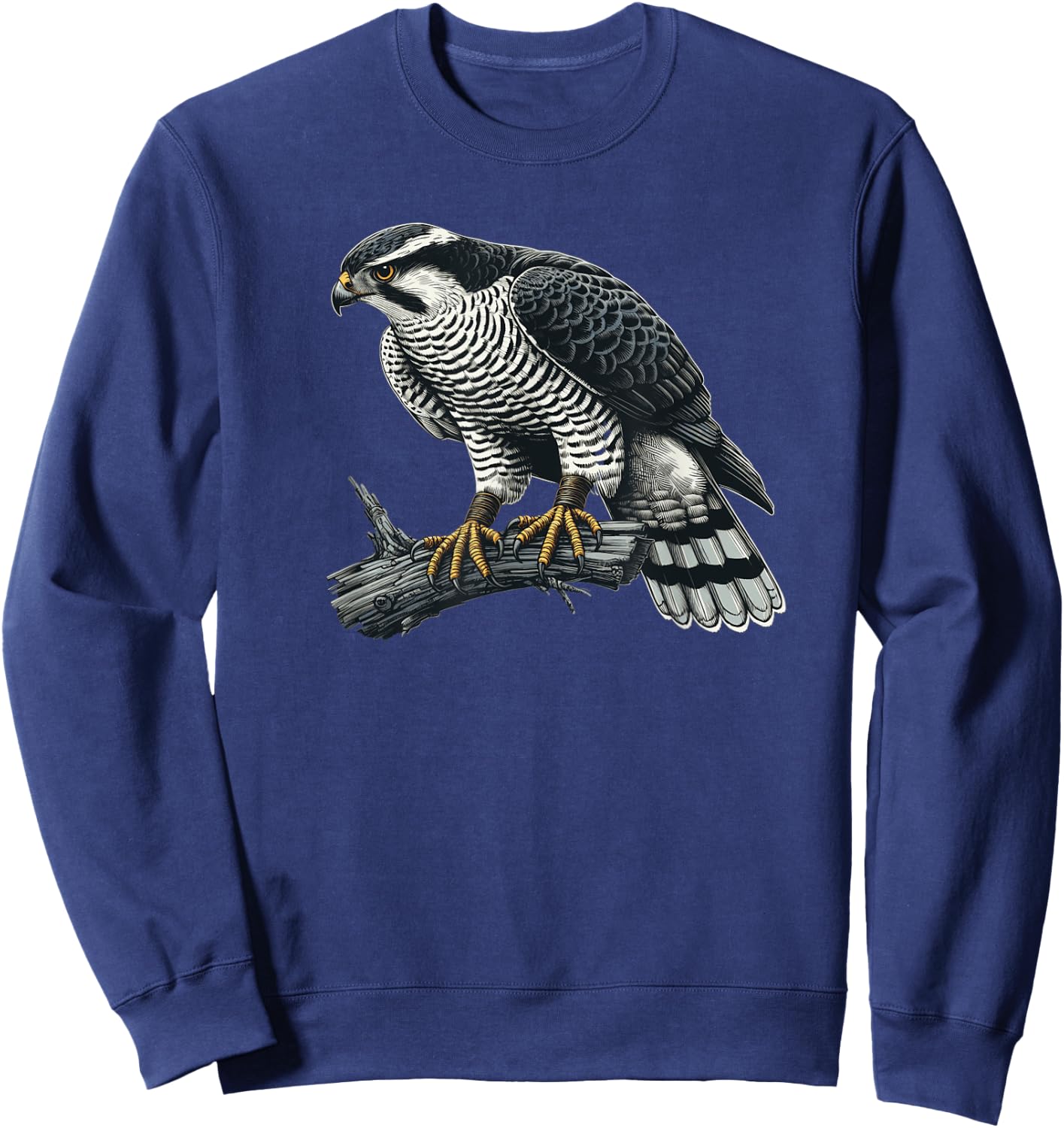 Goshawk, falconer, hunting and bird watching Sweatshirt - Sweatshirt | Navy