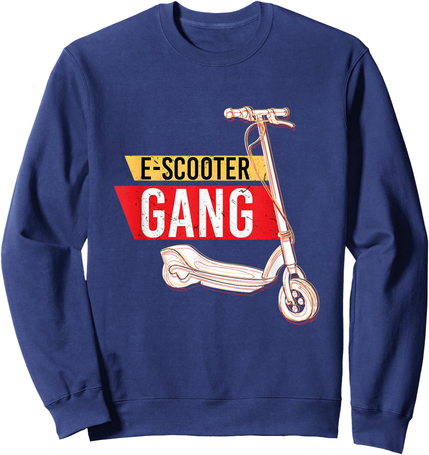 E-Scooter Gang I Scooter Rider Electric Scooter Kickscooter Sweatshirt - Sweatshirt | Navy