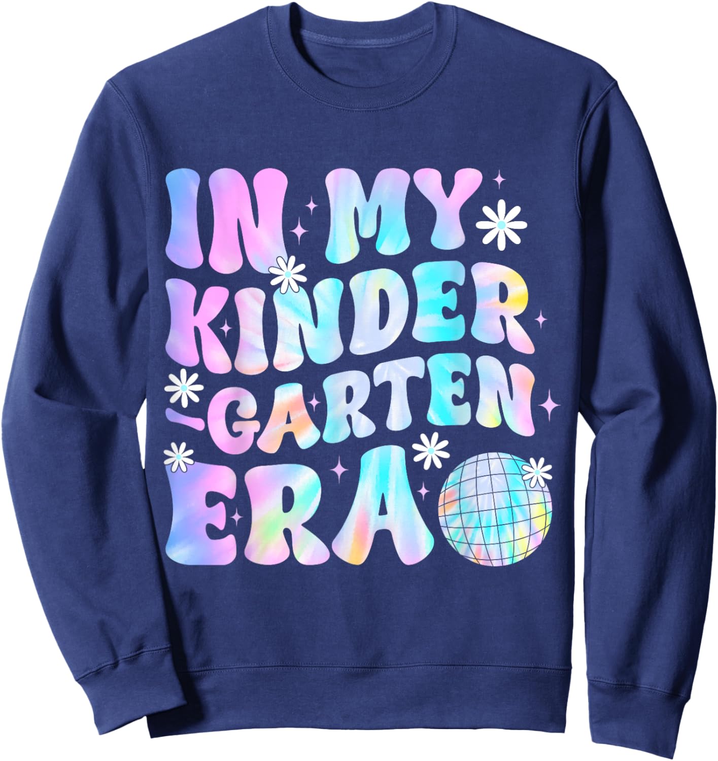 In My Kindergarten Era Back To School Kinder Boys Girls Sweatshirt - Sweatshirt | Navy