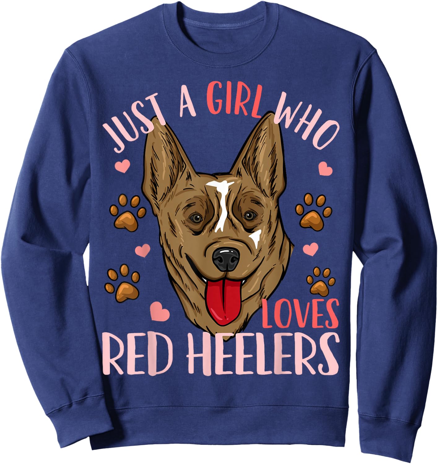 Red Heeler Sweatshirt - Sweatshirt | Navy