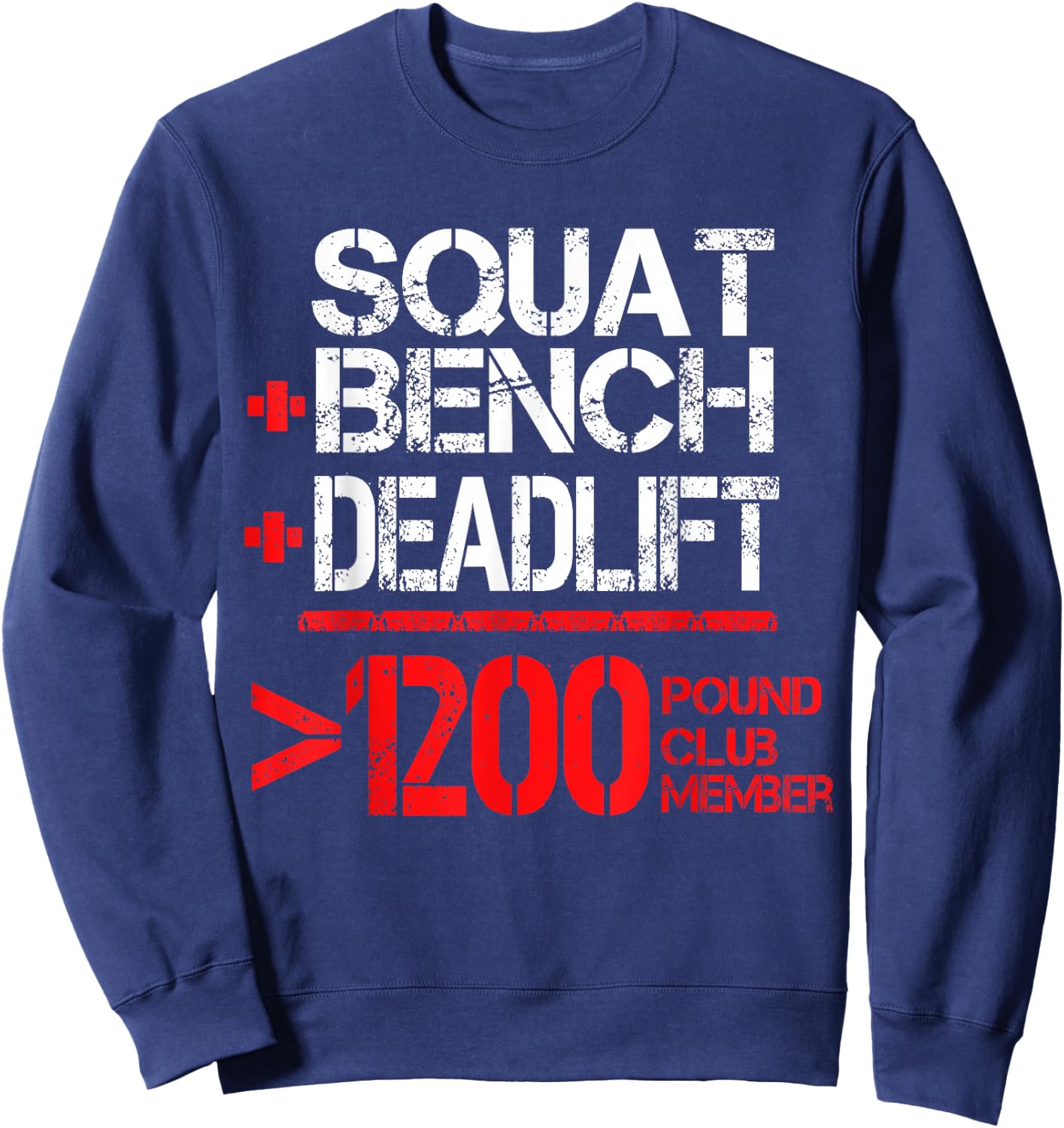 1200 Pound Club Member Sweatshirt - Sweatshirt | Navy
