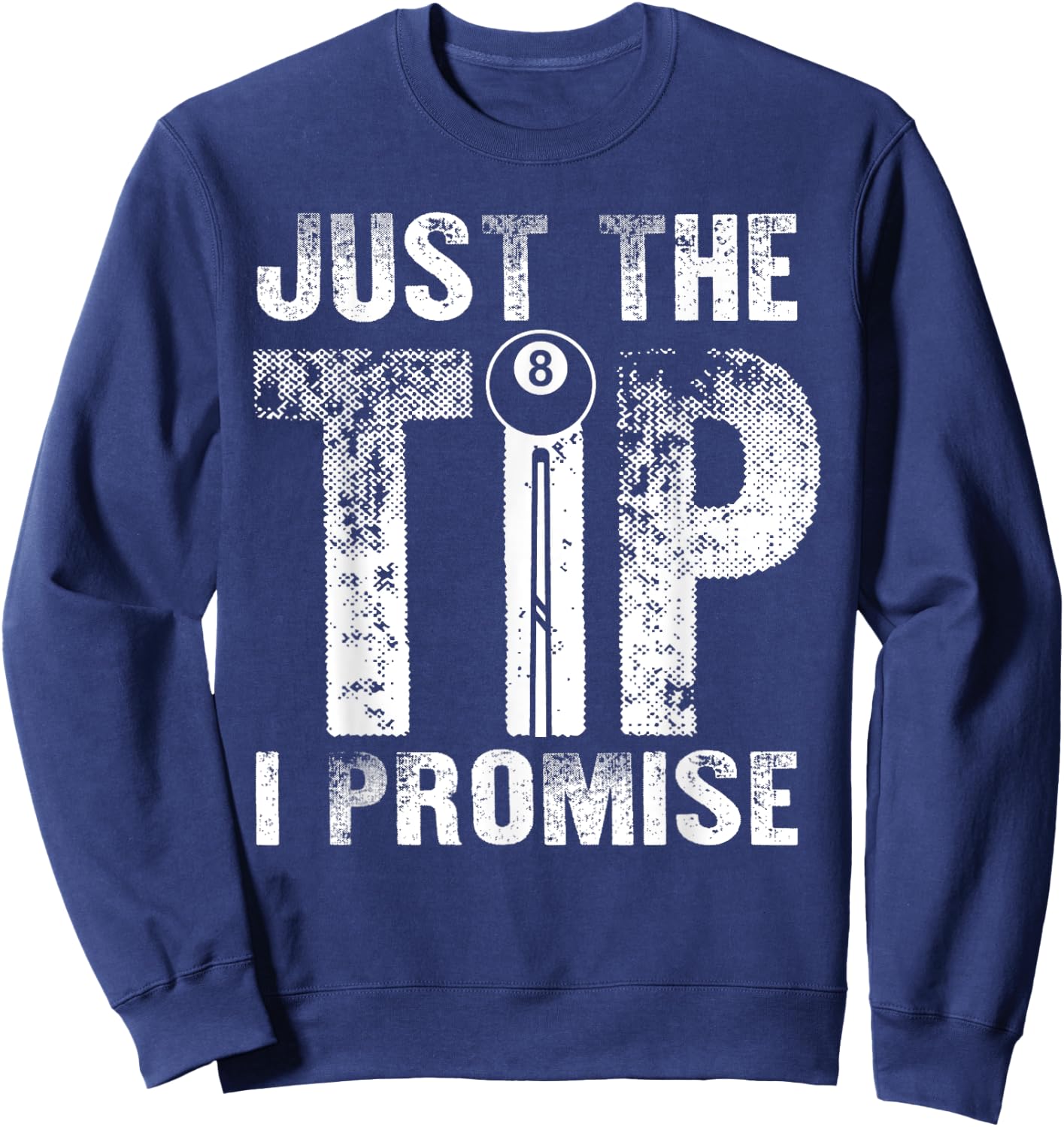 Billiard Retro Billiard Player Snooker Pool Sweatshirt - Sweatshirt | Navy