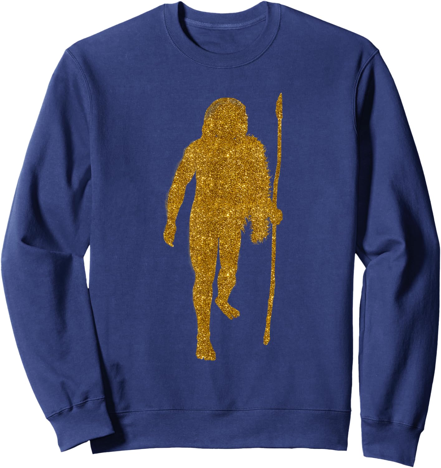 Neanderthal Gift Girl Primate Animal Cavemen Lover Sweatshirt - Sweatshirt | Navy
