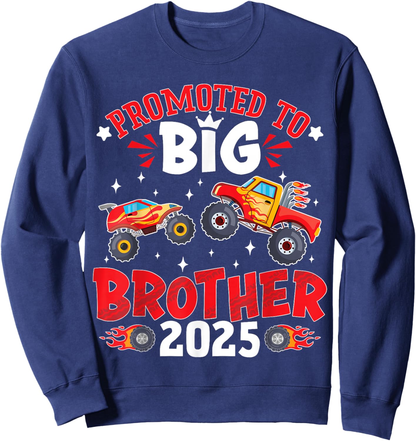 Big Brother 2025 Monster Truck Sweatshirt - Sweatshirt | Navy