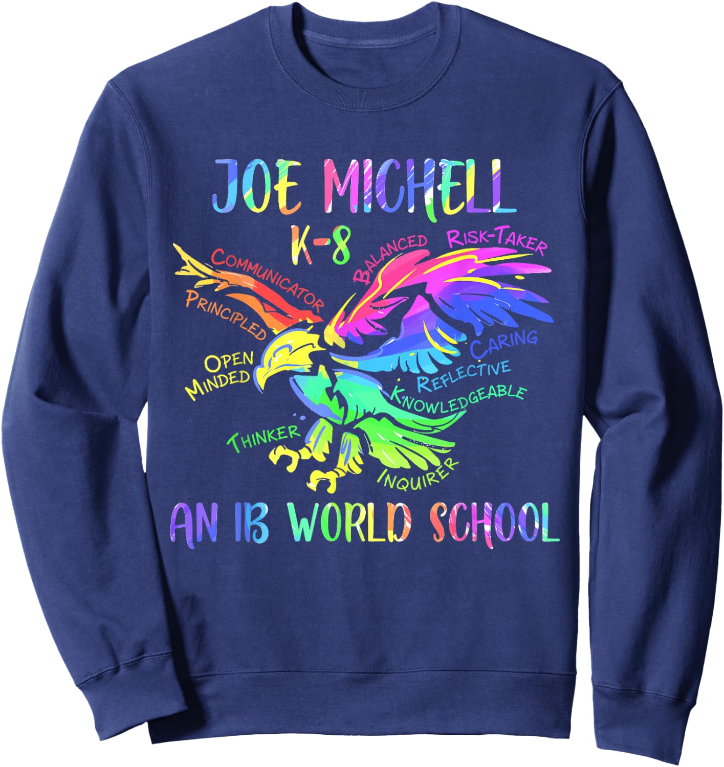 Joe Michell School Rainbow Eagle 2020 Sweatshirt - Sweatshirt | Navy